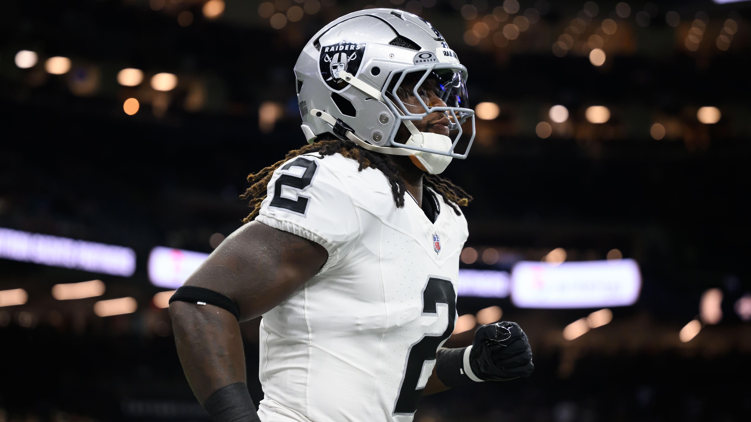 Raiders Saints Football