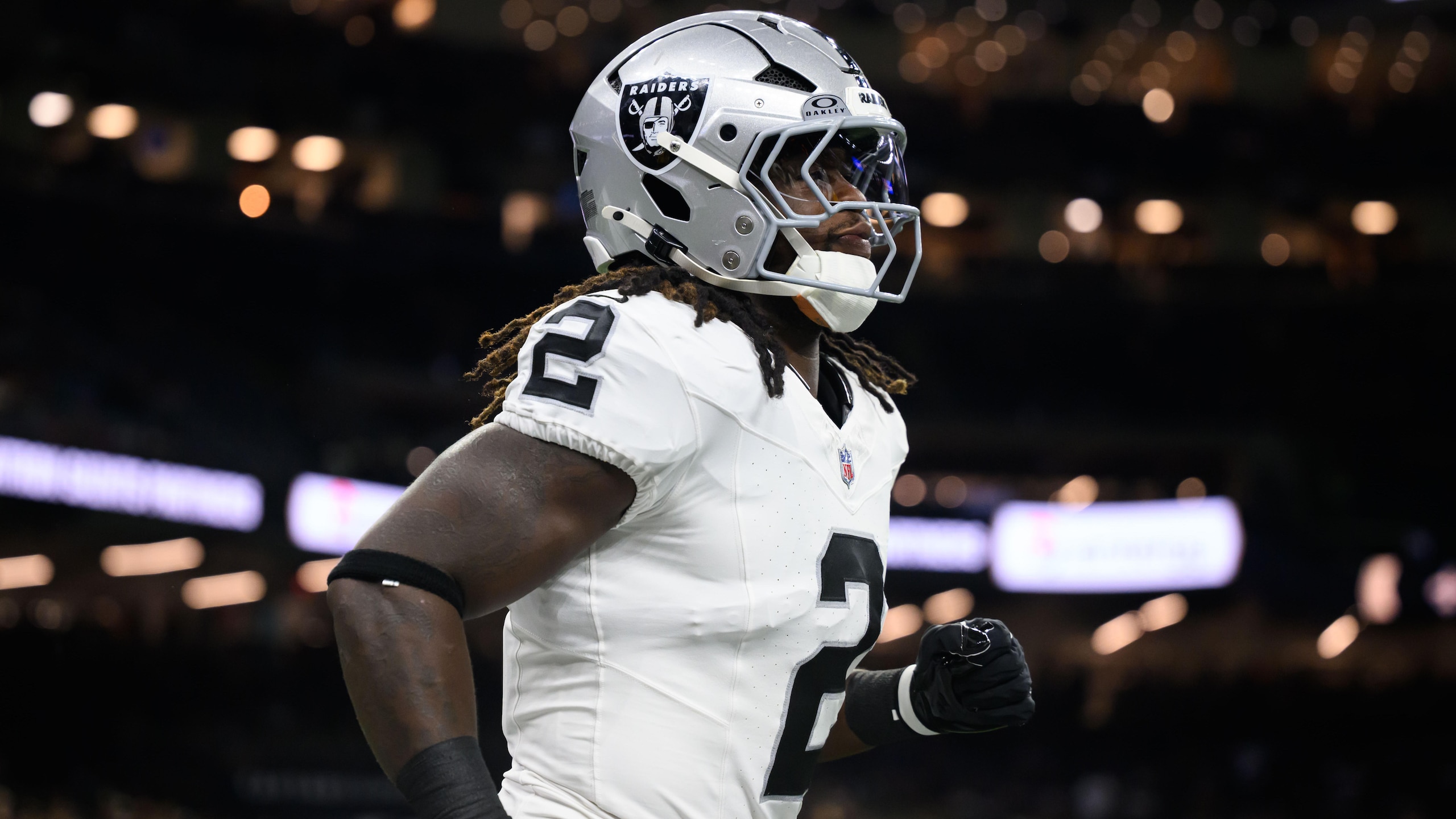 Raiders Saints Football