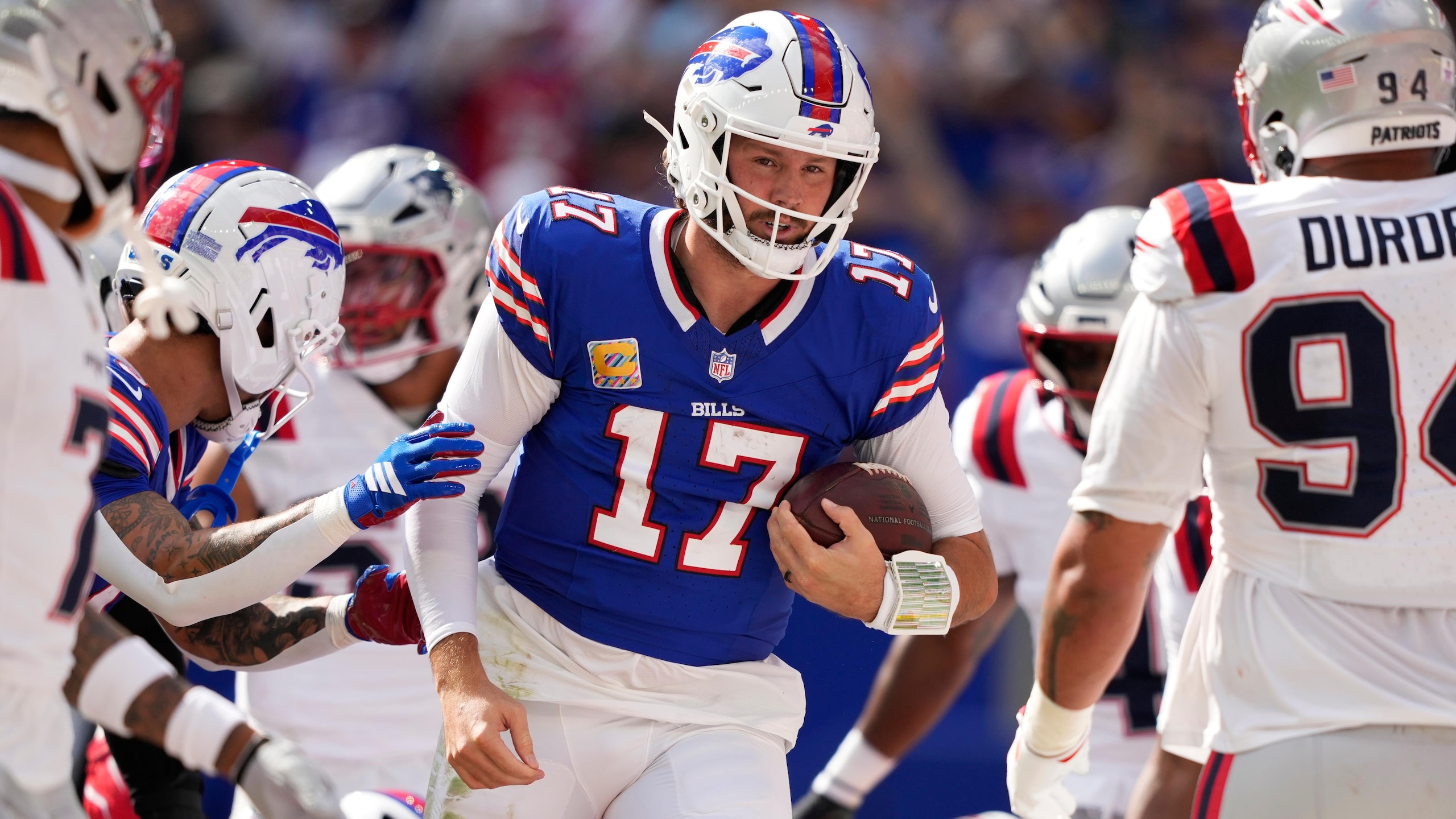 Patriots Bills Football
