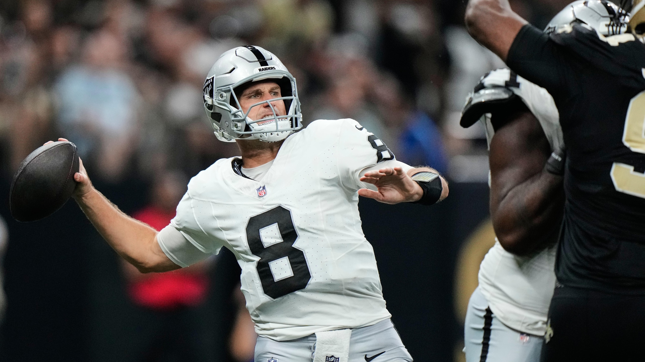 Raiders Saints Football