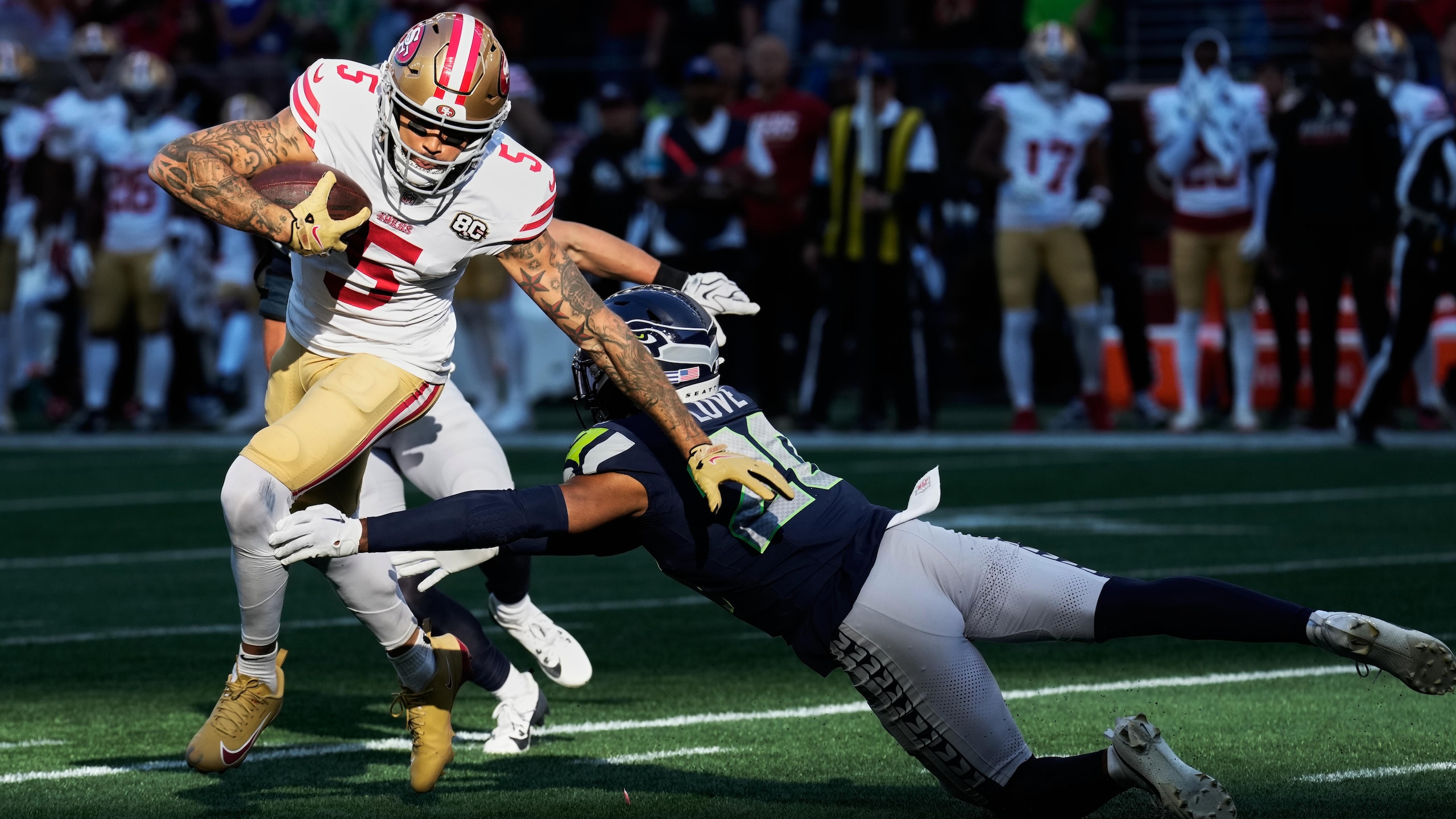 49ers Seahawks Football