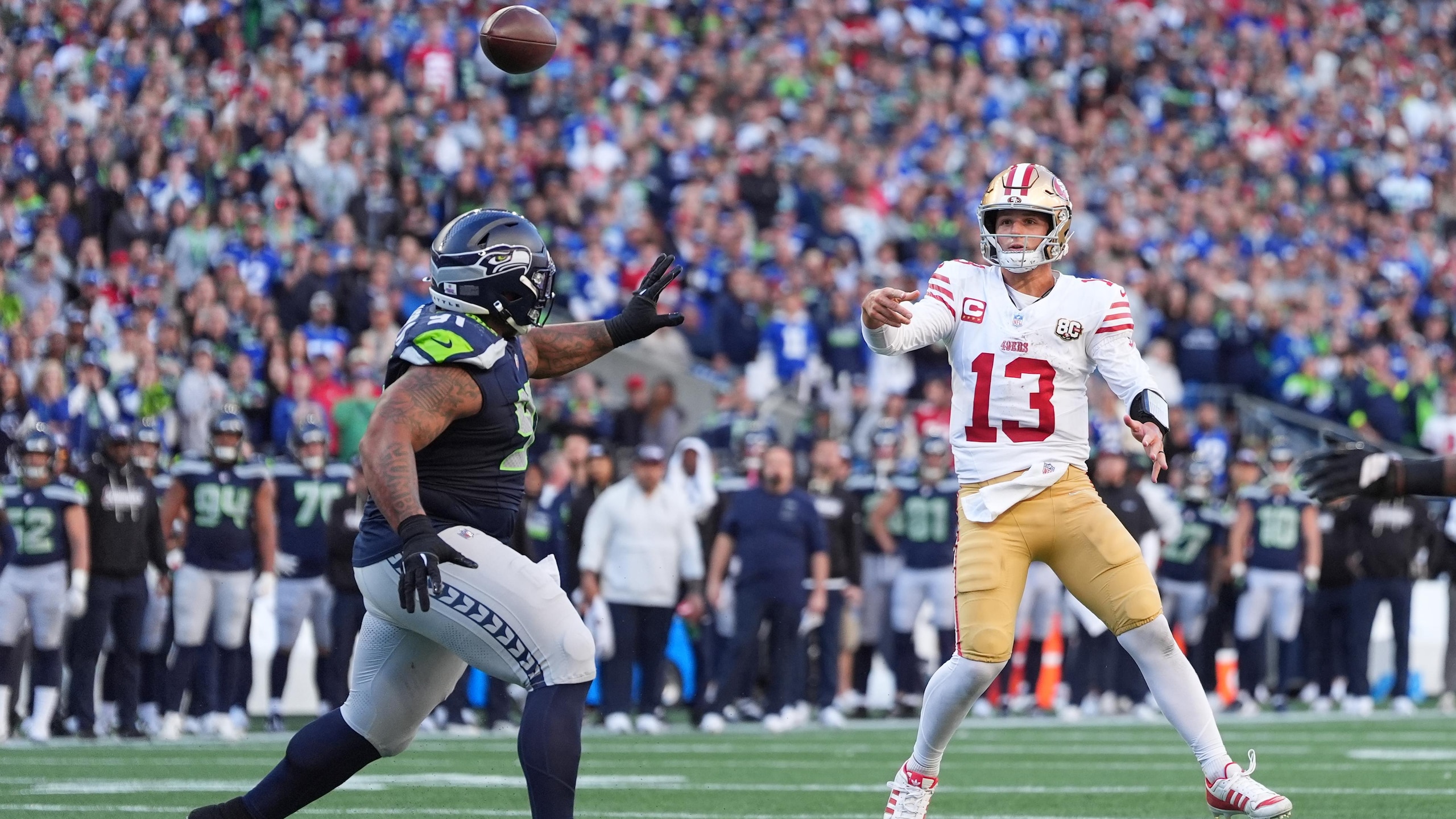 49ers Seahawks Football