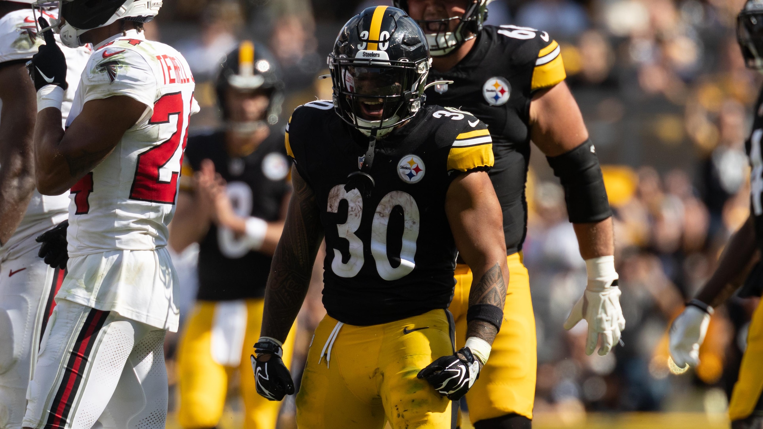 Falcons Steelers Football