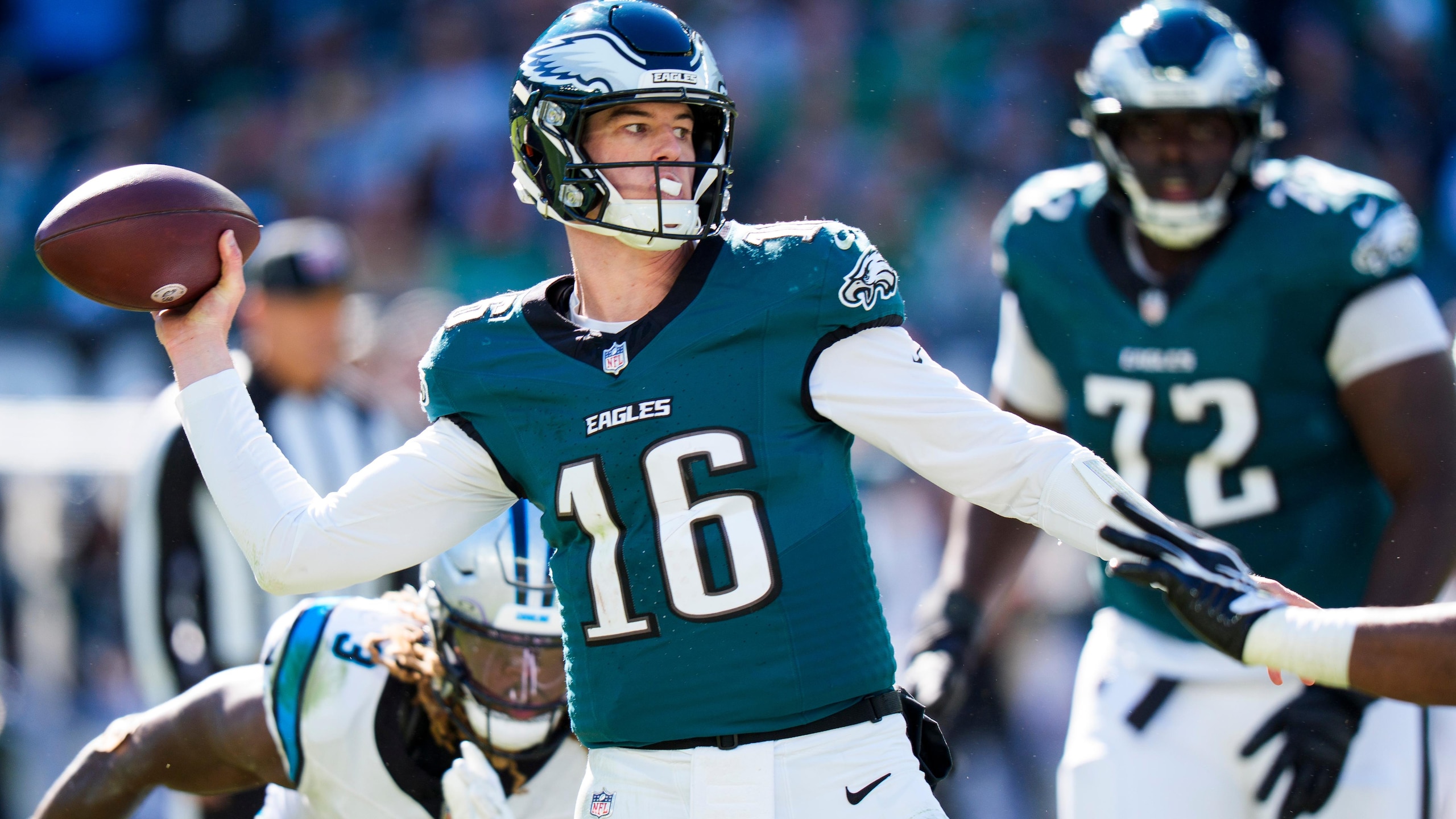 Panthers Eagles Football