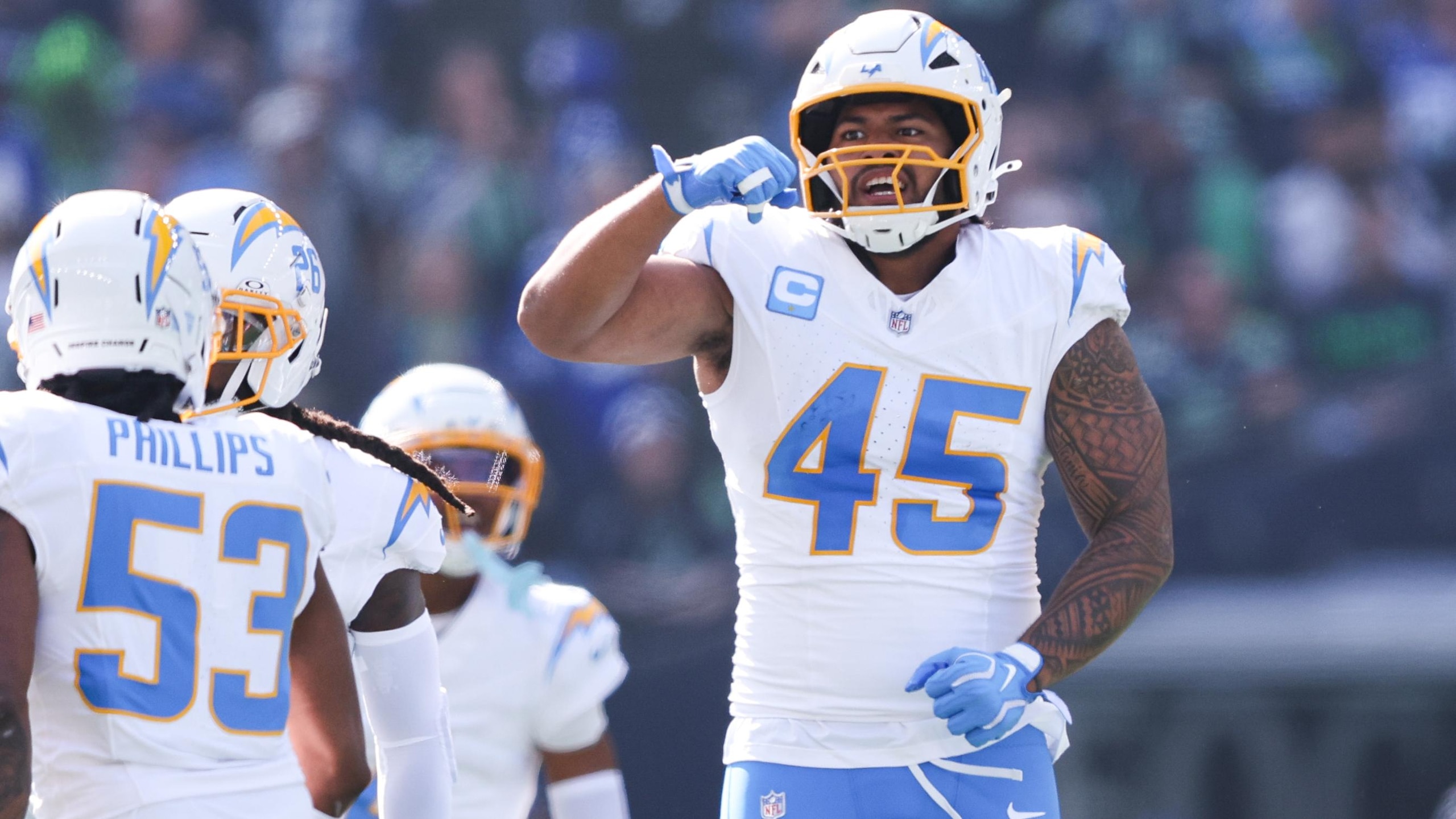 Chargers Seahawks Football