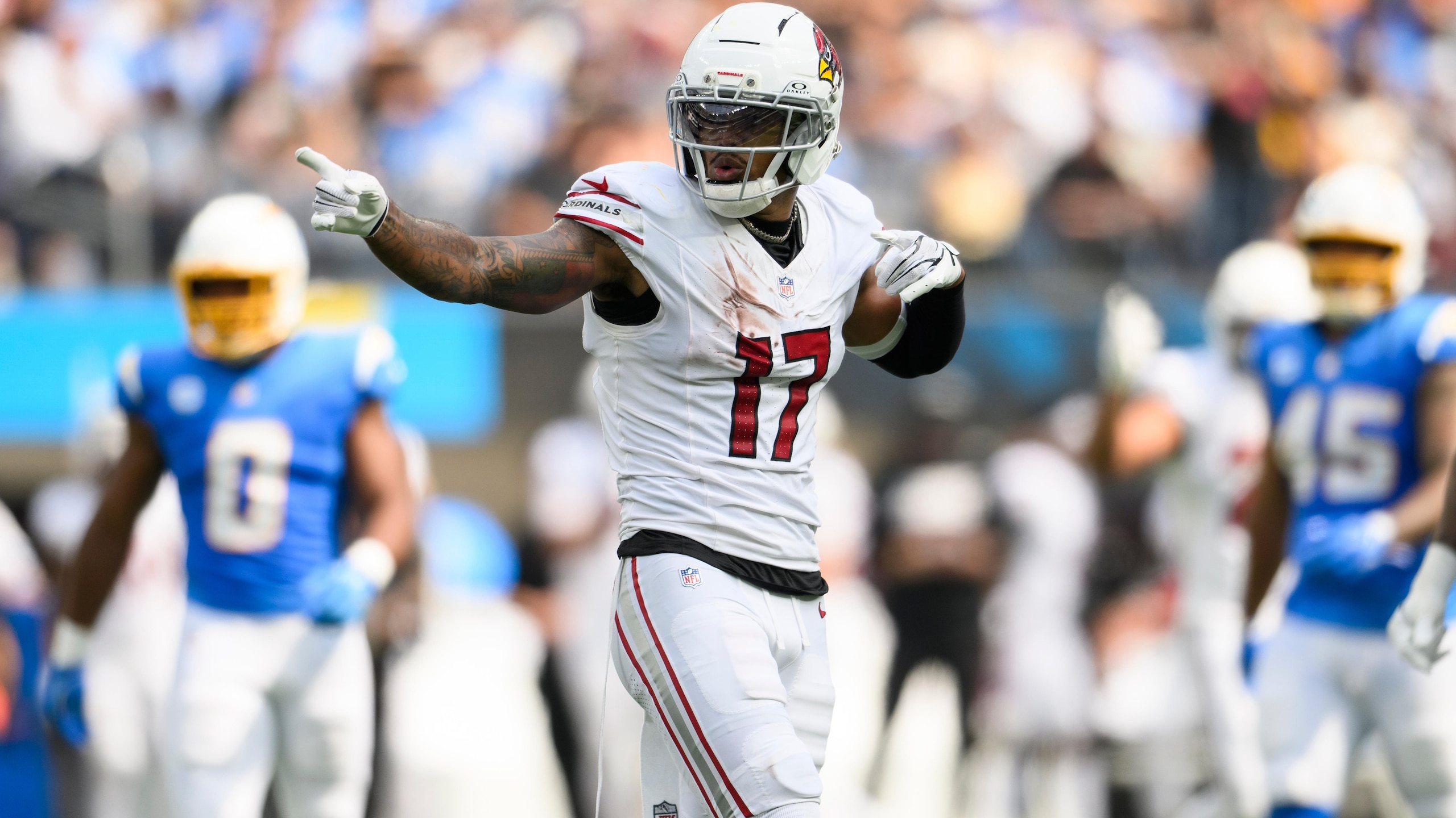 Cardinals Chargers Football