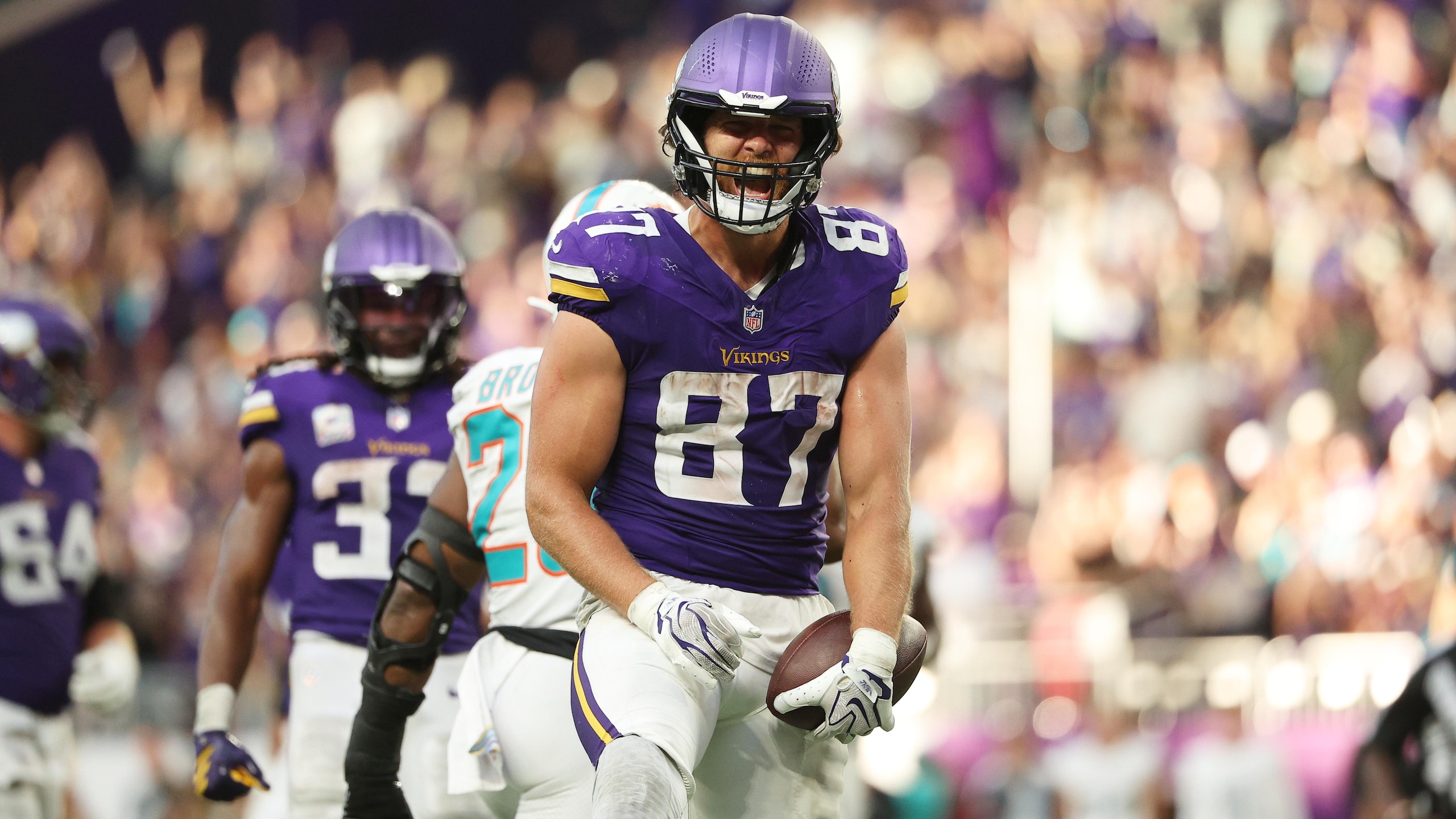 Dolphins Vikings Football