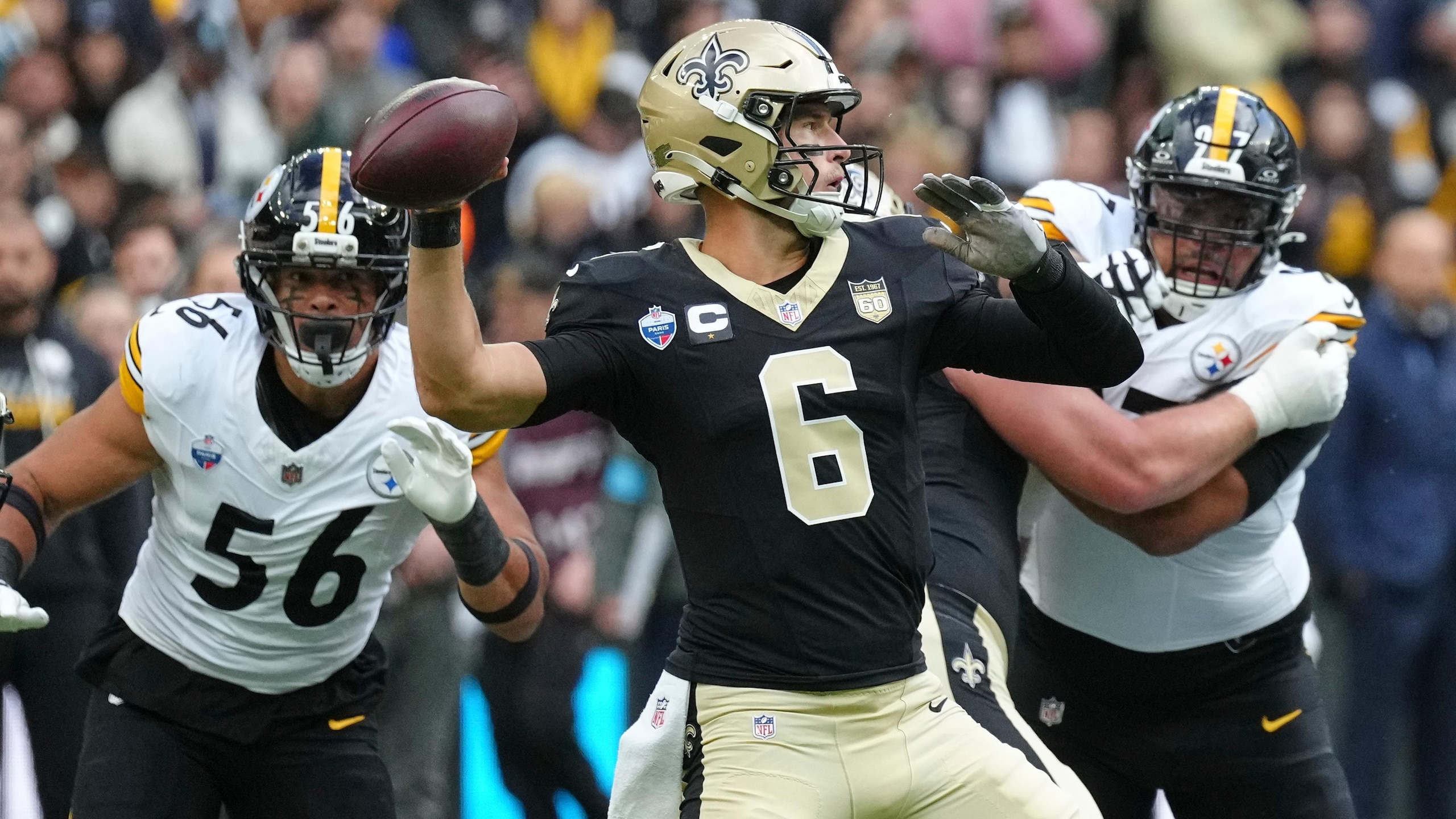 Steelers Saints Football