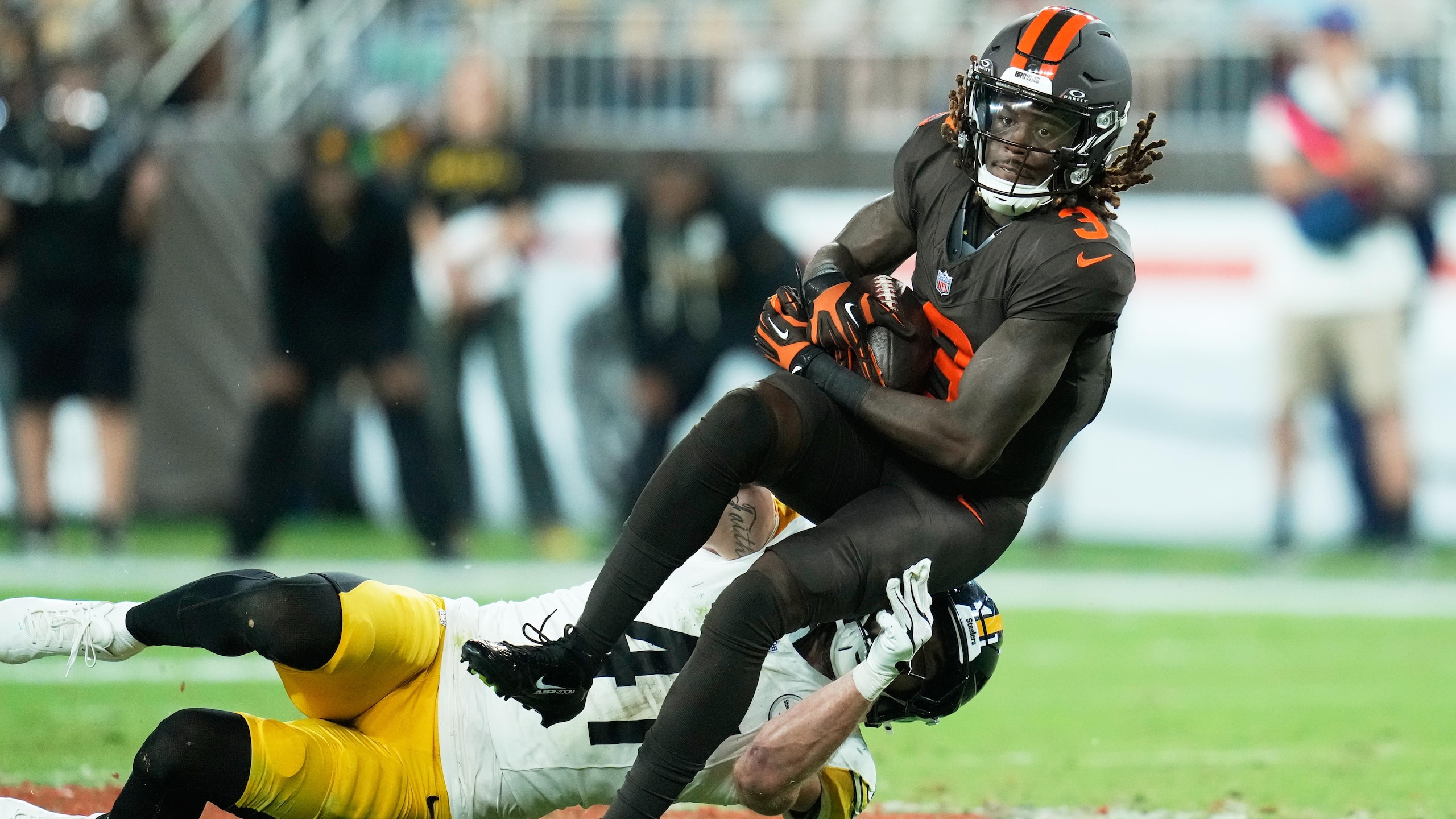 APTOPIX Steelers Browns Football