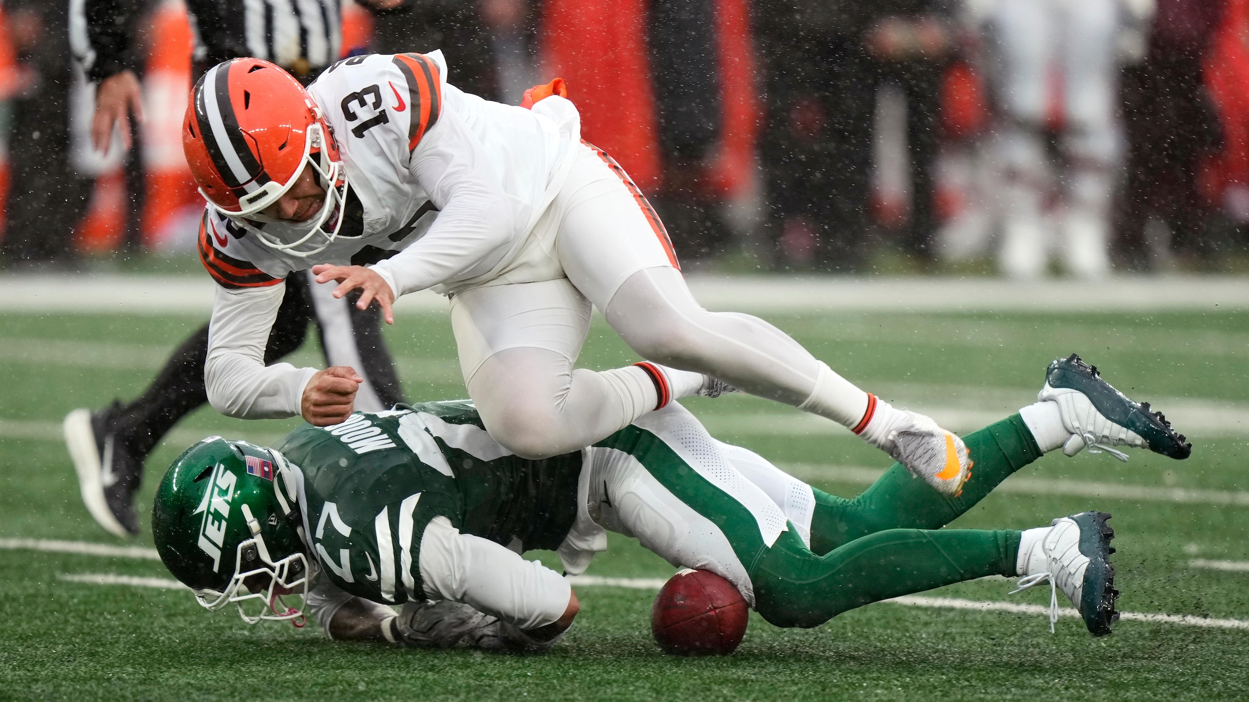 APTOPIX Browns Jets Football
