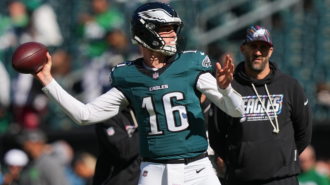 Eagles Offensive Struggles Highlighted by Brutal Stat Without Jalen Hurts and Saquon Barkley
