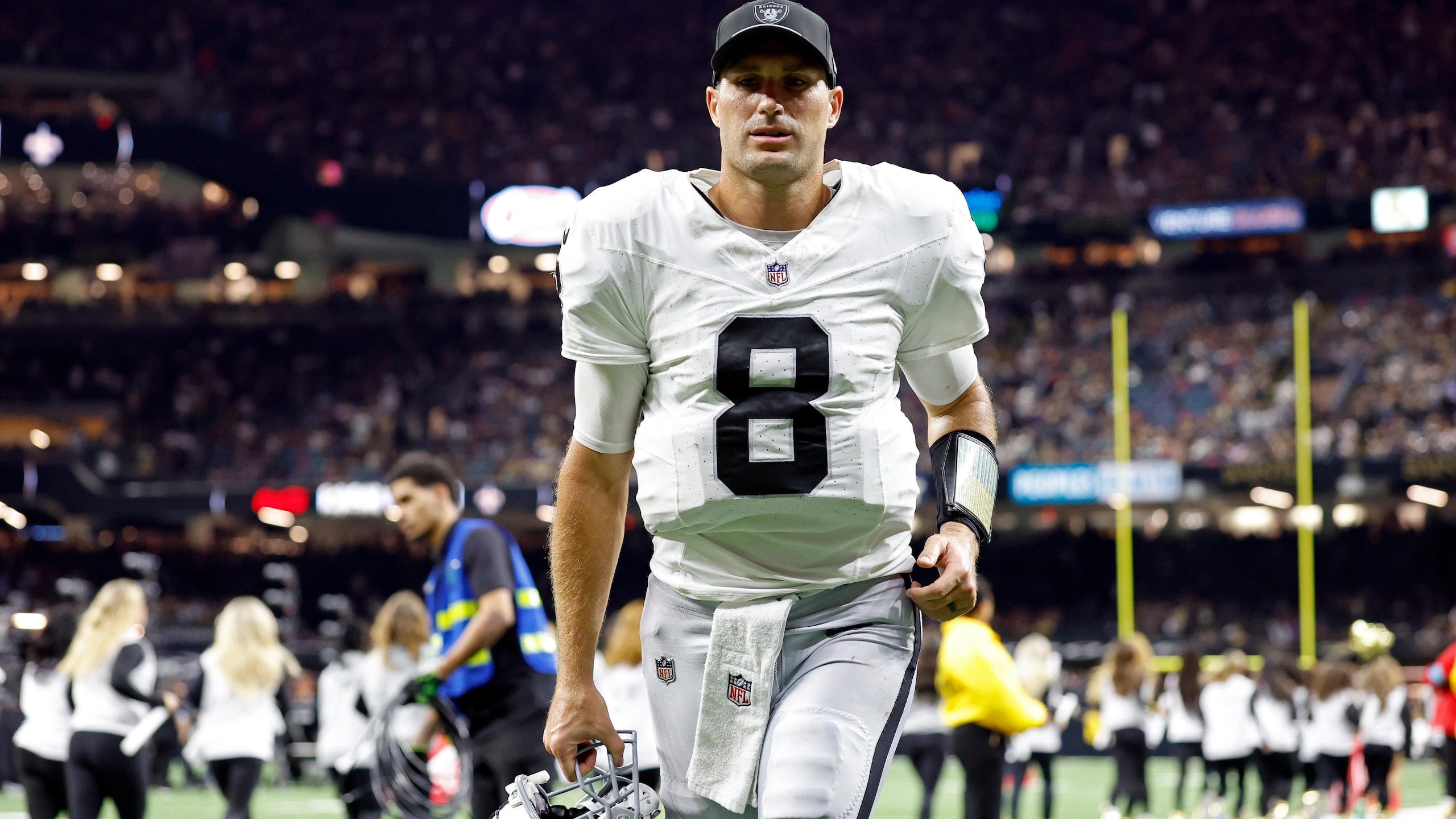 Raiders Saints Football