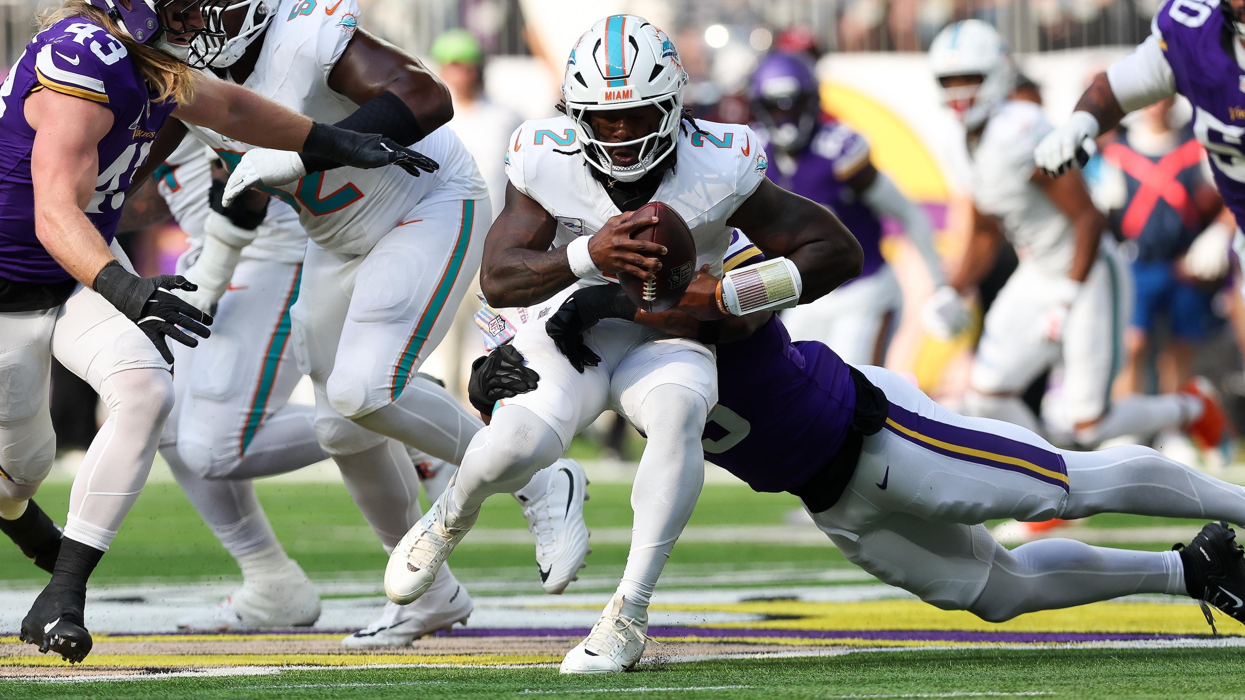 Dolphins Vikings Football