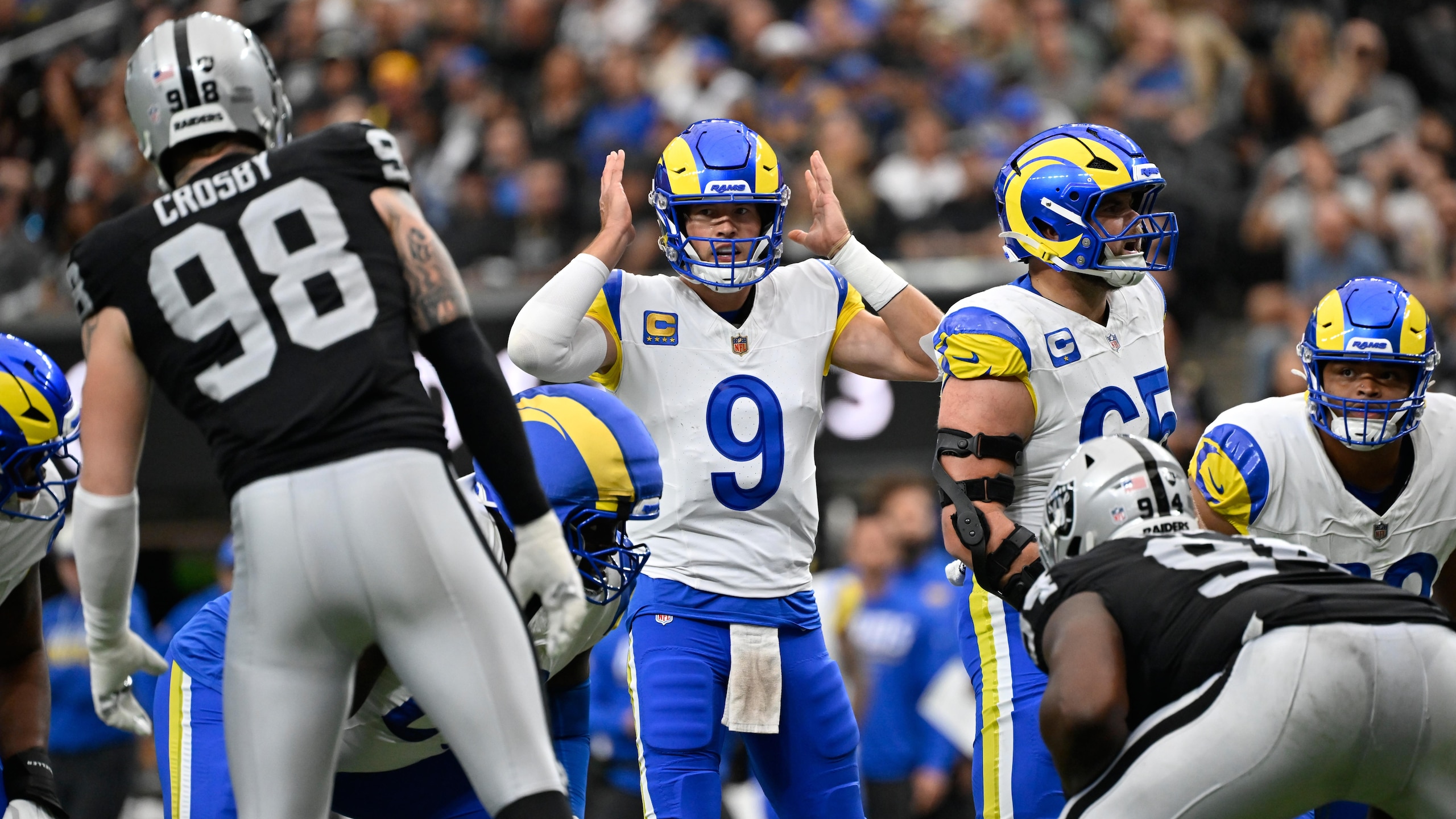 Rams Raiders Football