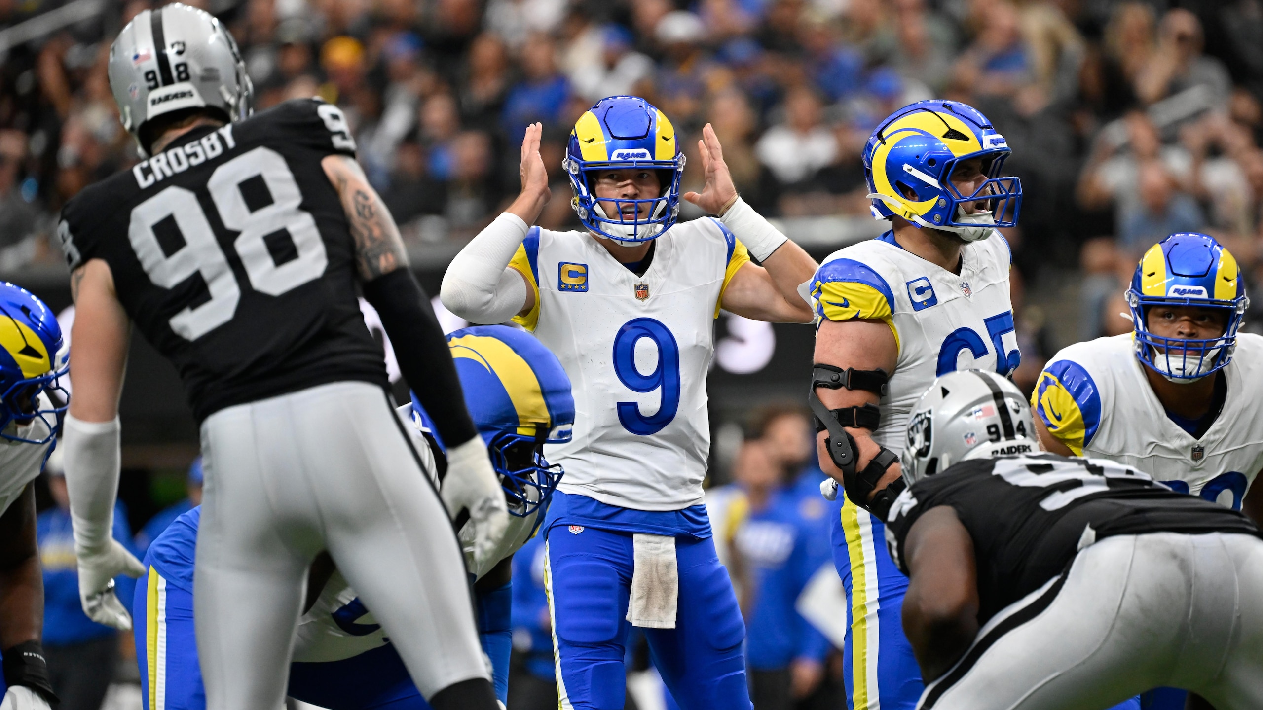 Rams Raiders Football