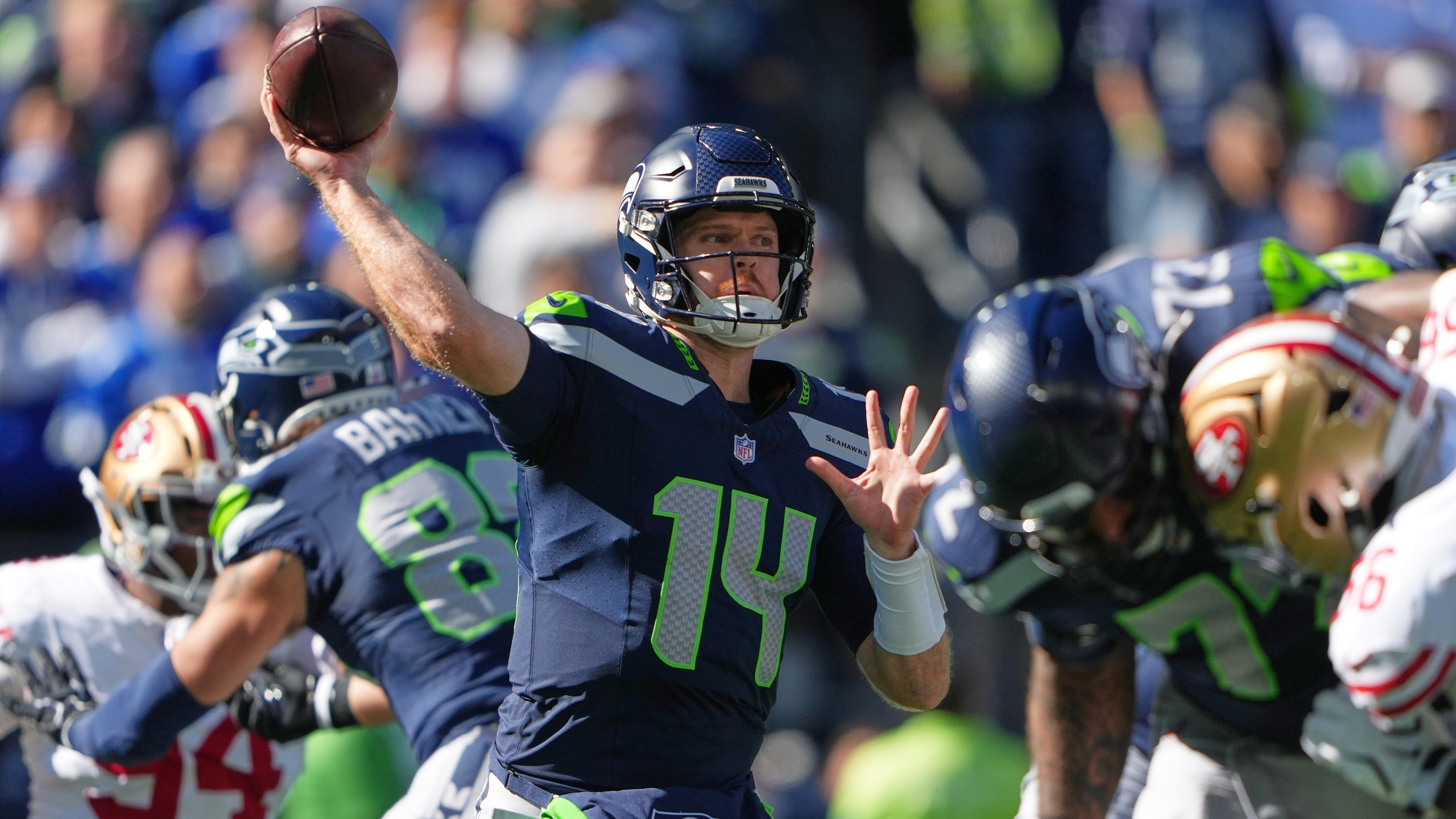 49ers Seahawks Football