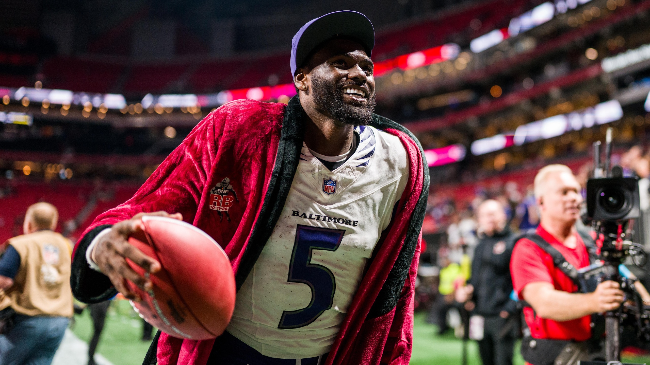 Tyler Huntley Makes NFL History with Rare Stat in Ravens' OT Win vs. Falcons Replacing Injured Lamar