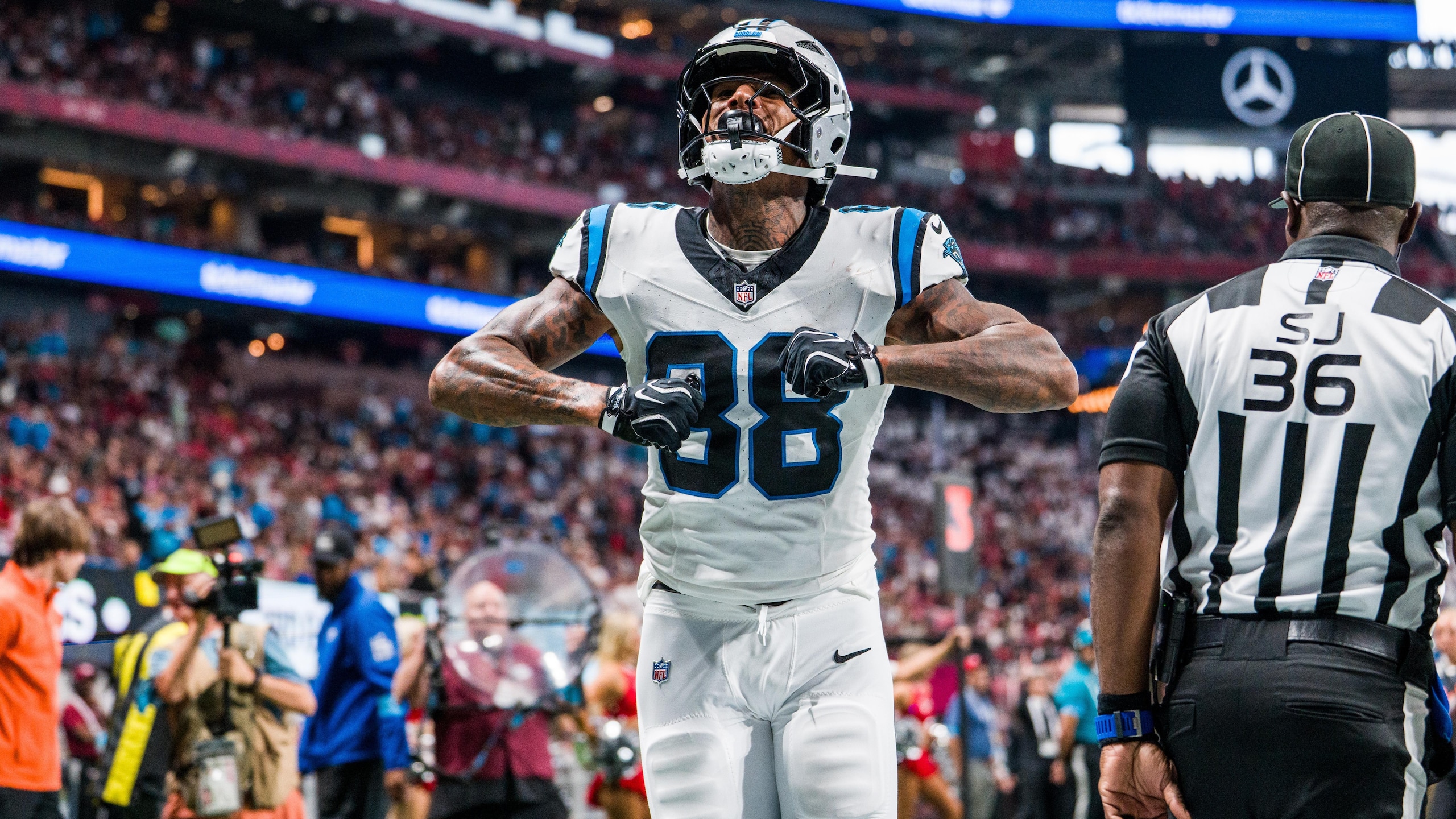 Panthers Falcons Football
