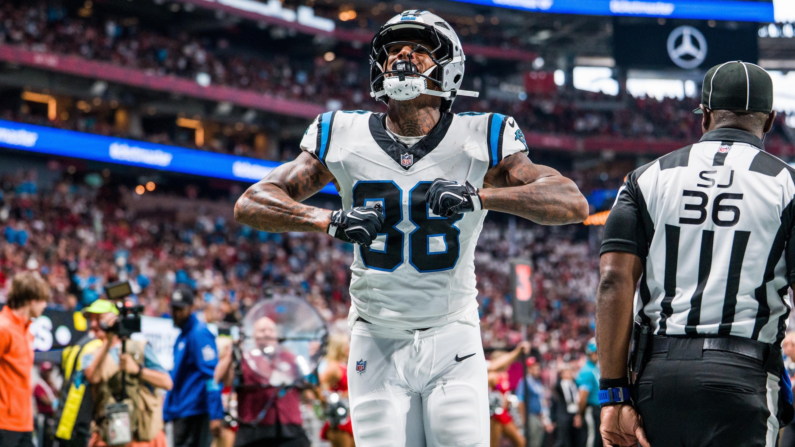 Panthers Falcons Football