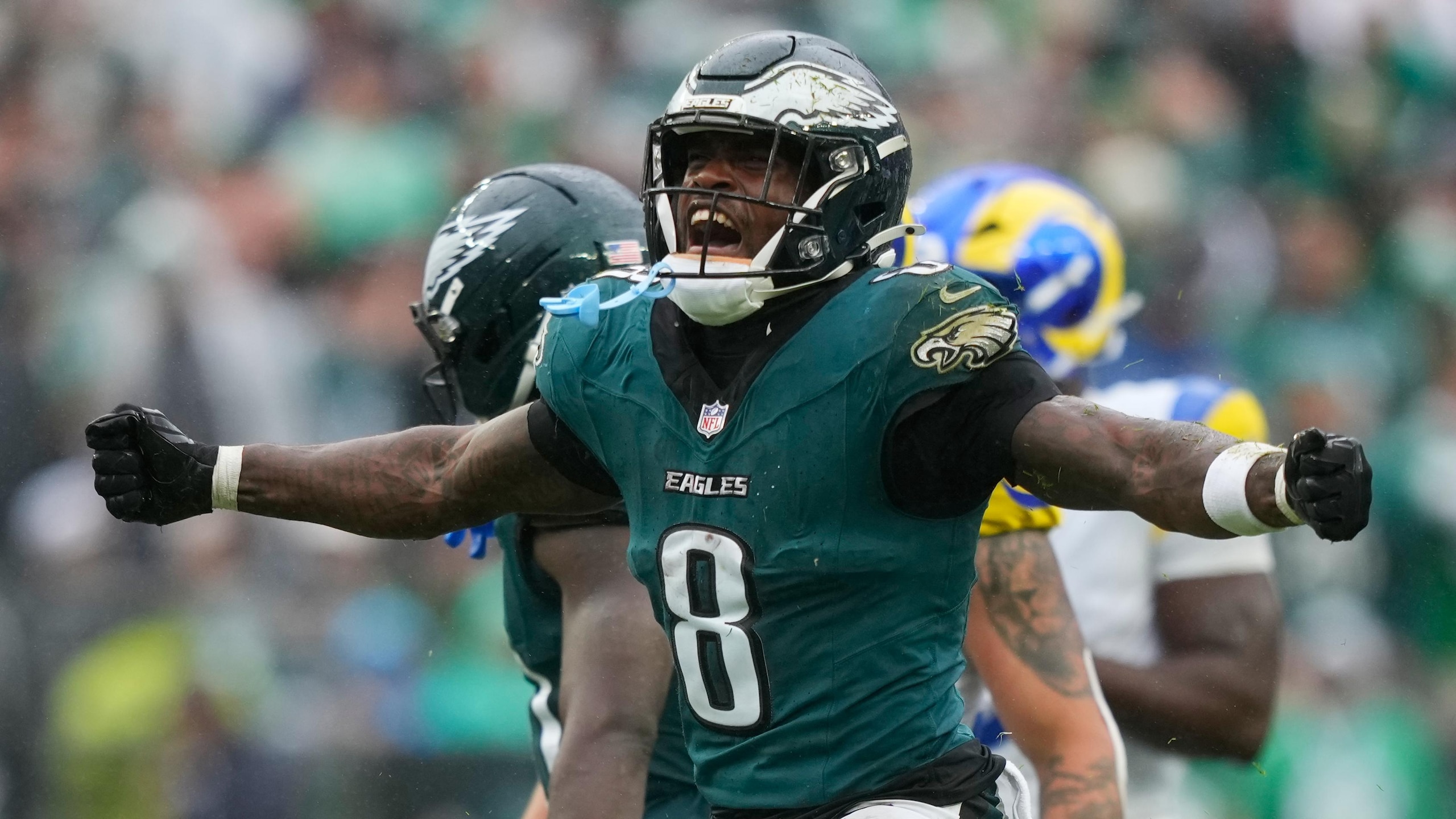 Rams Eagles Football