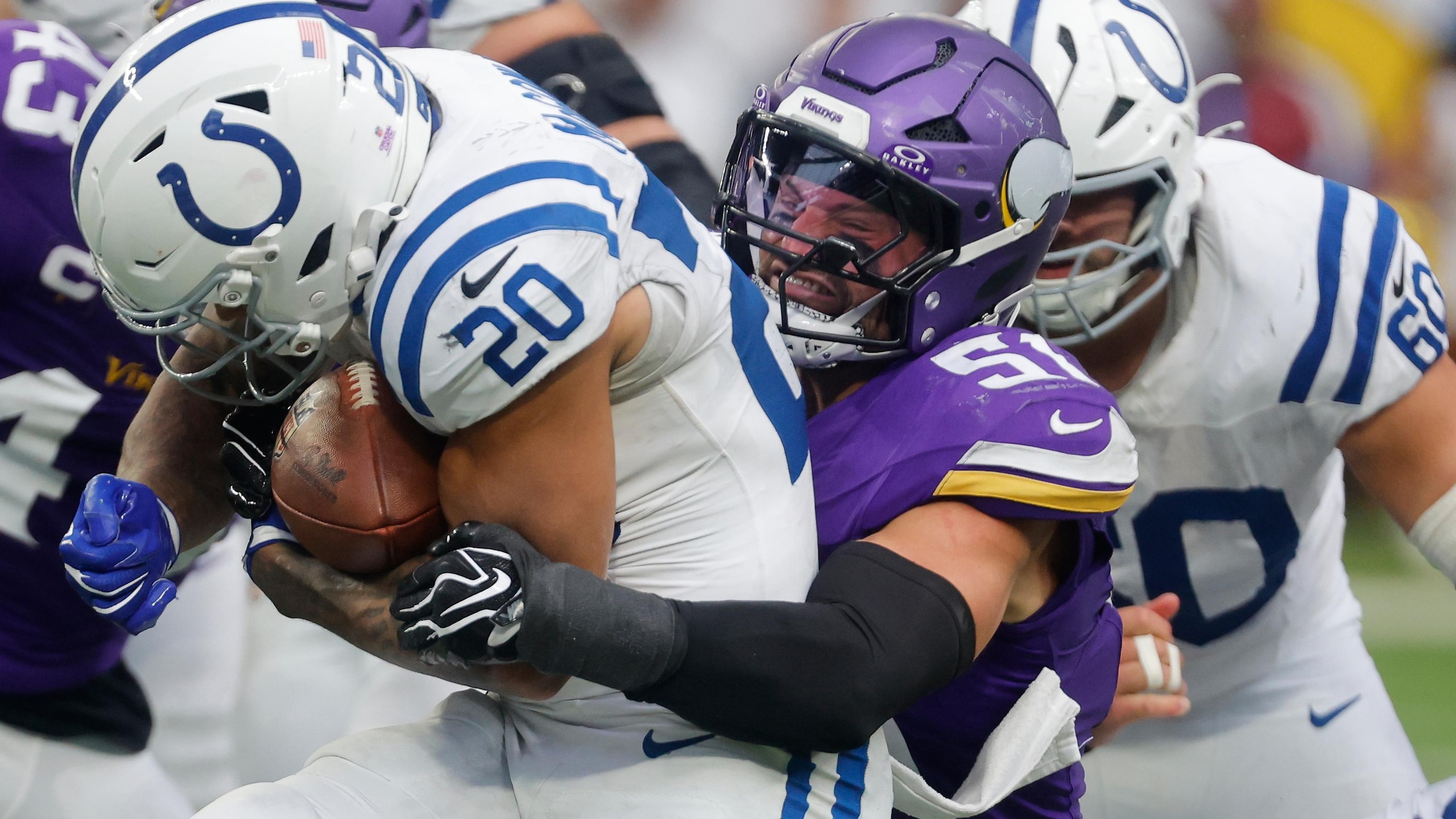 Colts Vikings Football