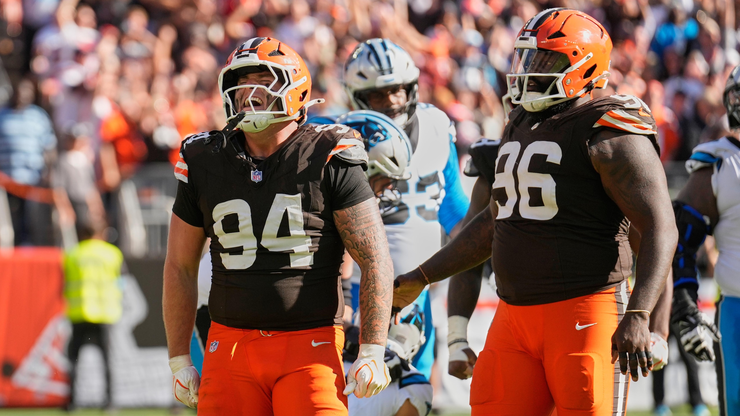Panthers Browns Football