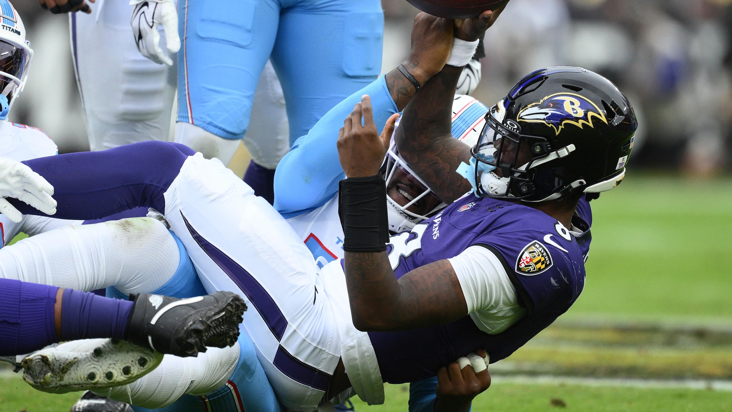 Titans Ravens Football