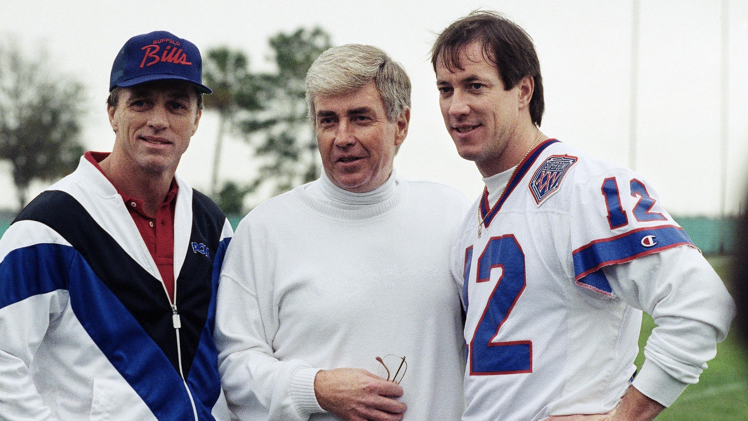 Jim Kelly with Joe Fergusen and Jack Kemp
