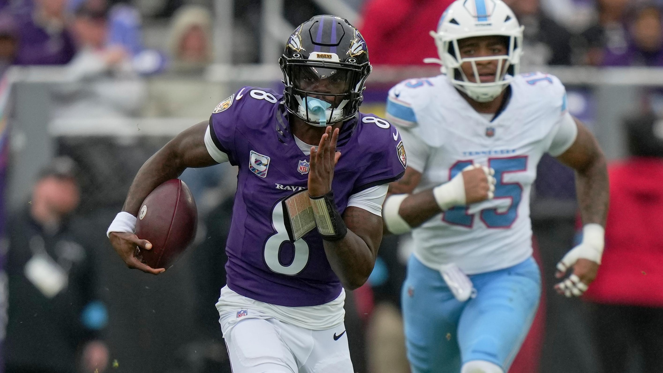 Titans Ravens Football