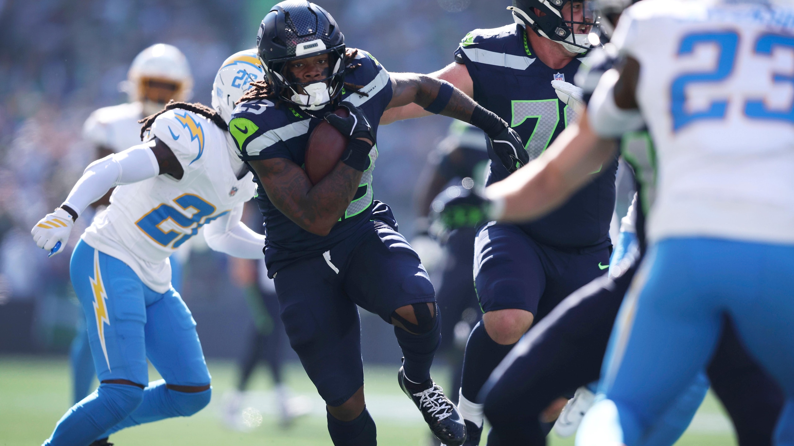 Chargers Seahawks Football