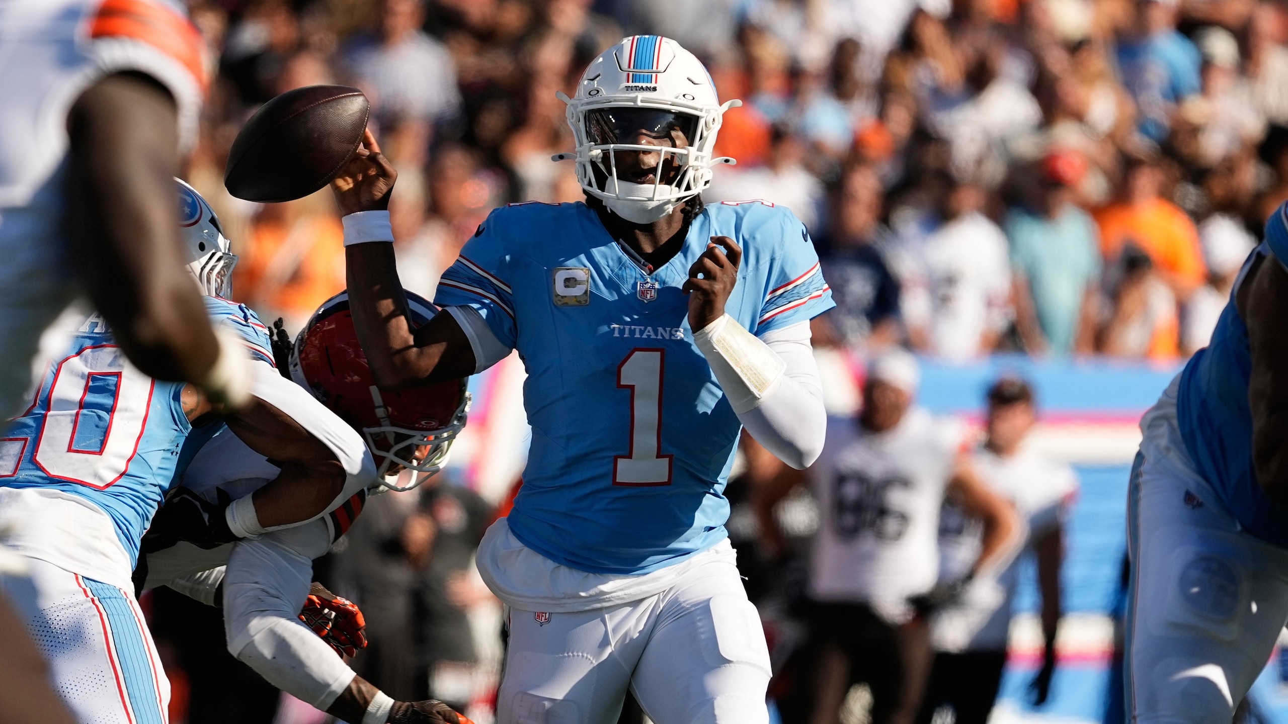 Browns Titans Football