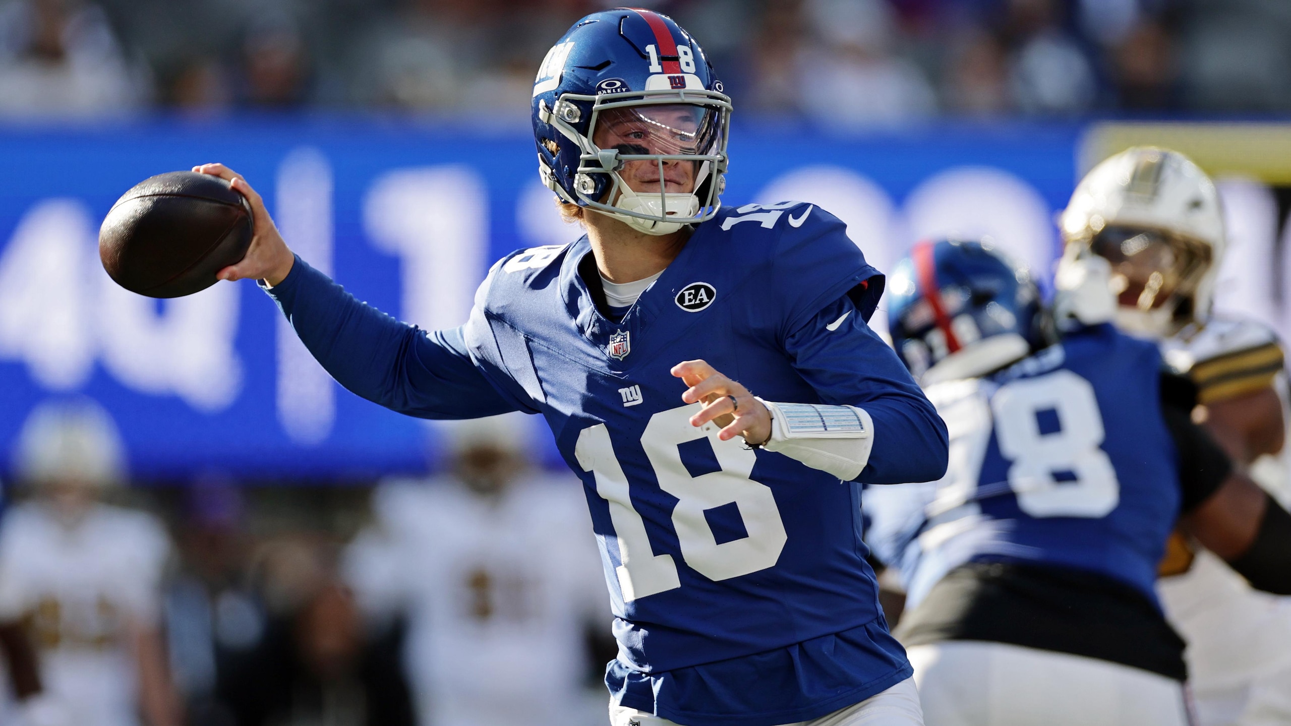 Saints Giants Football