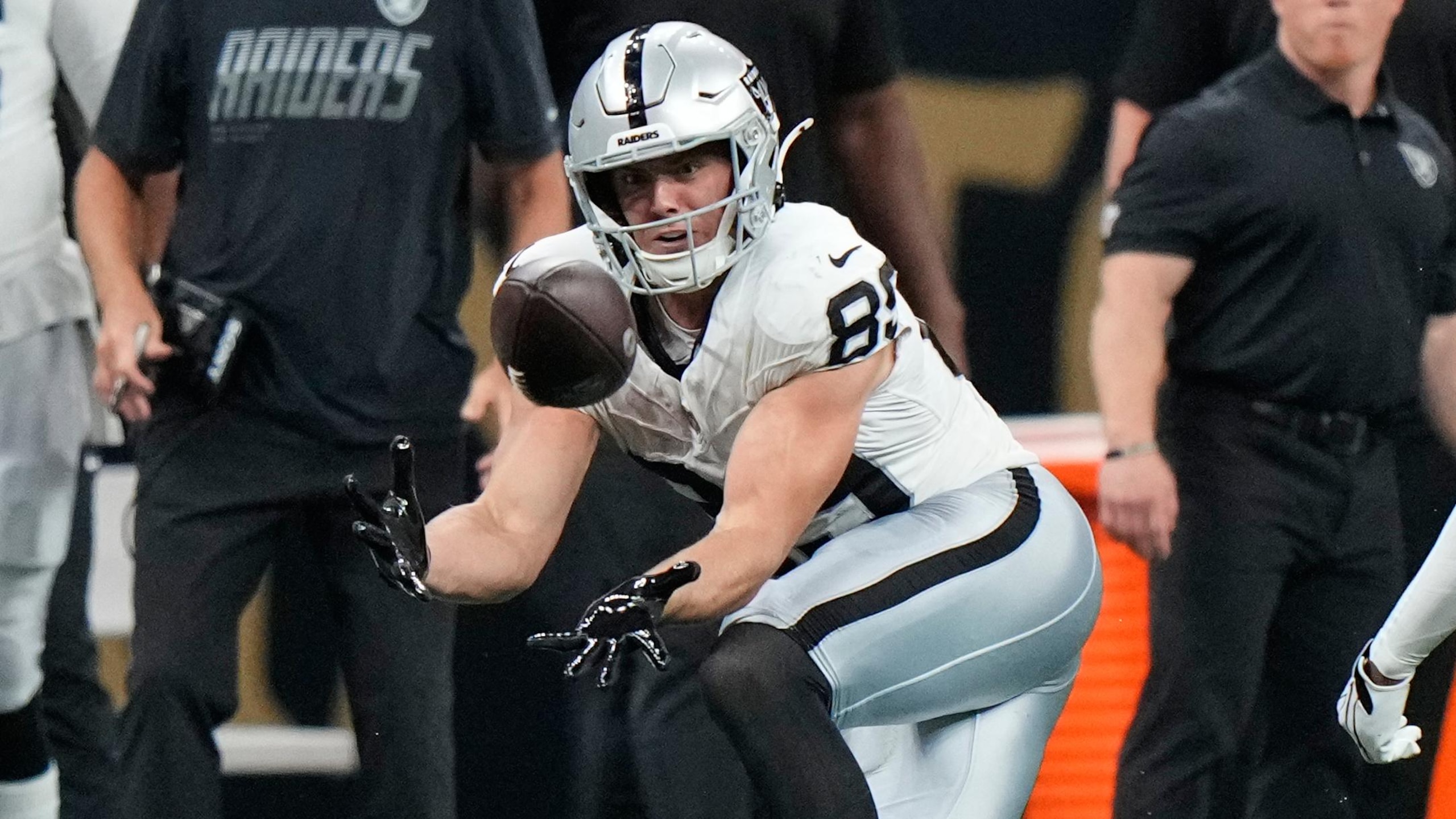 Raiders Saints Football