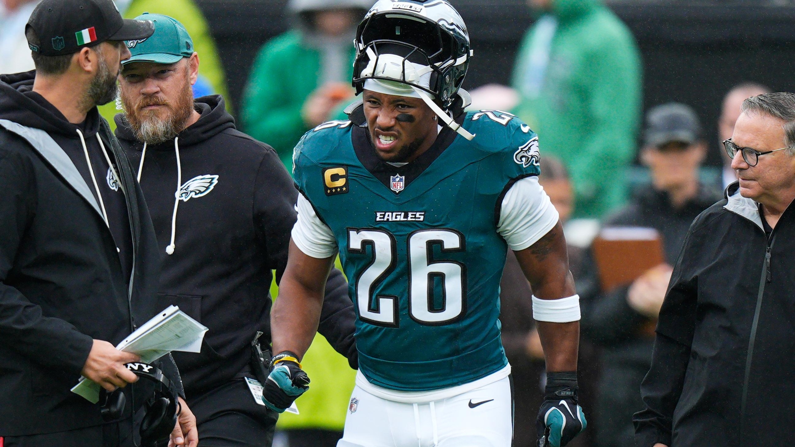 APTOPIX Rams Eagles Football