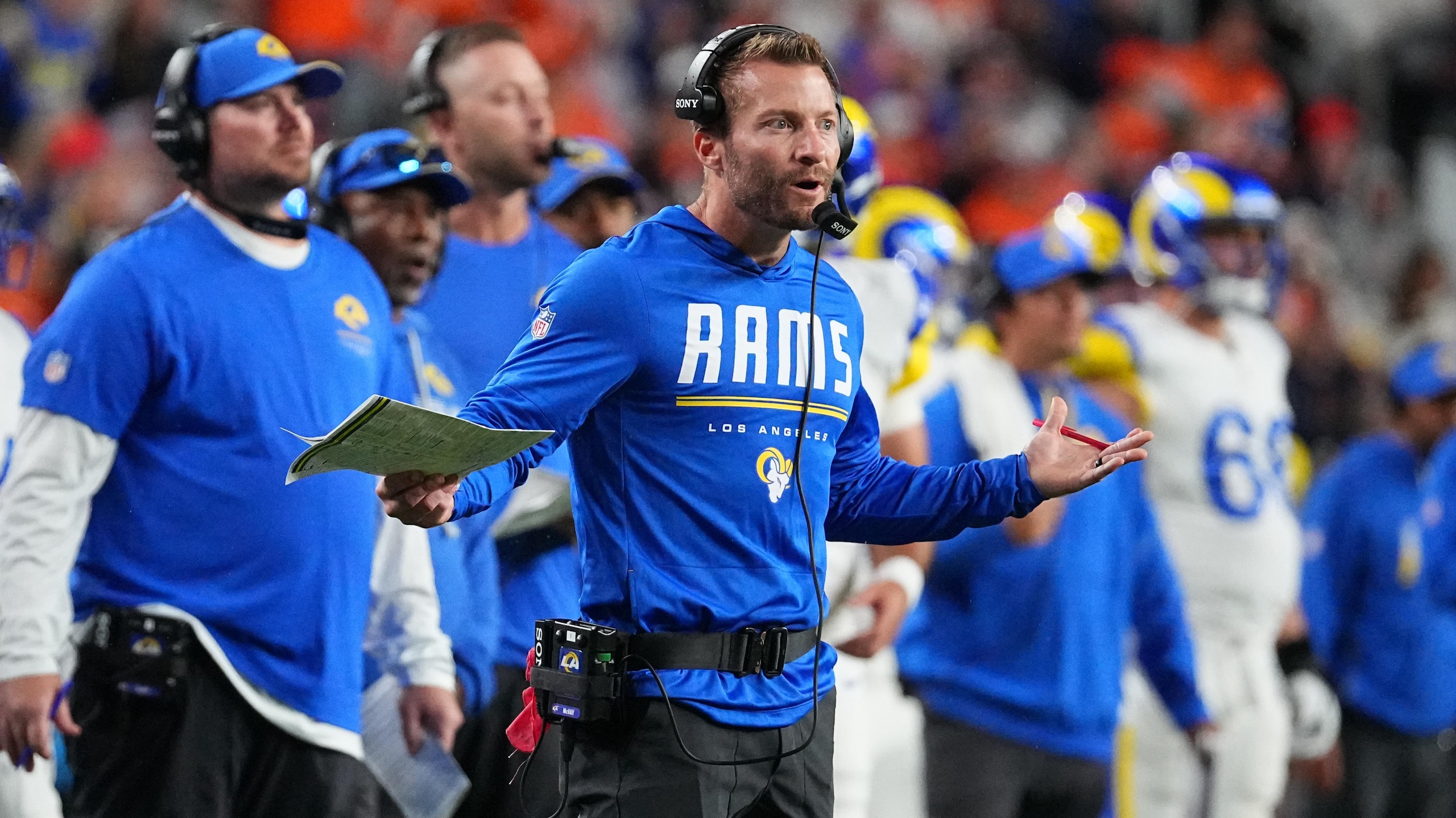 Rams Broncos Football