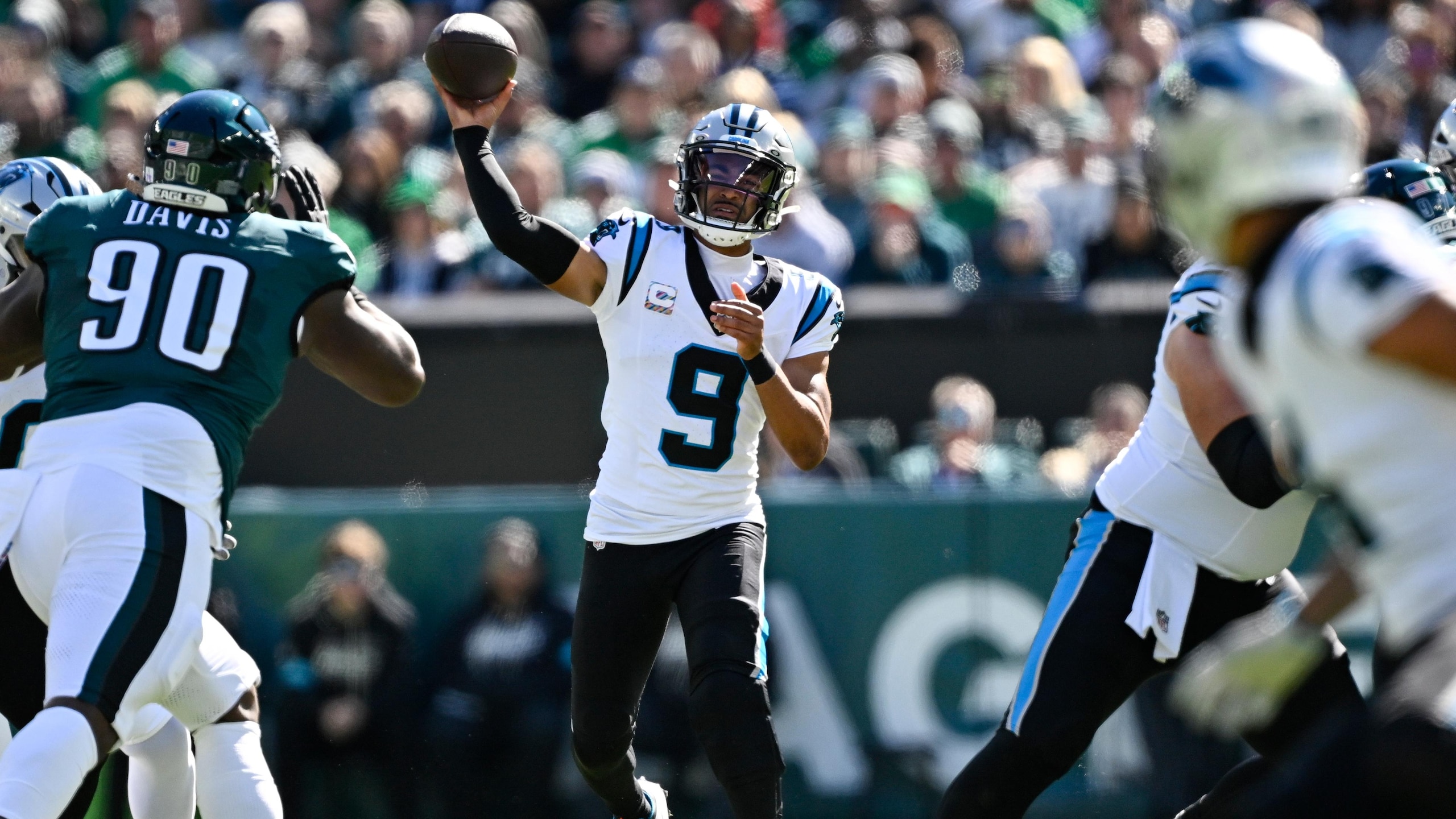 Panthers Eagles Football