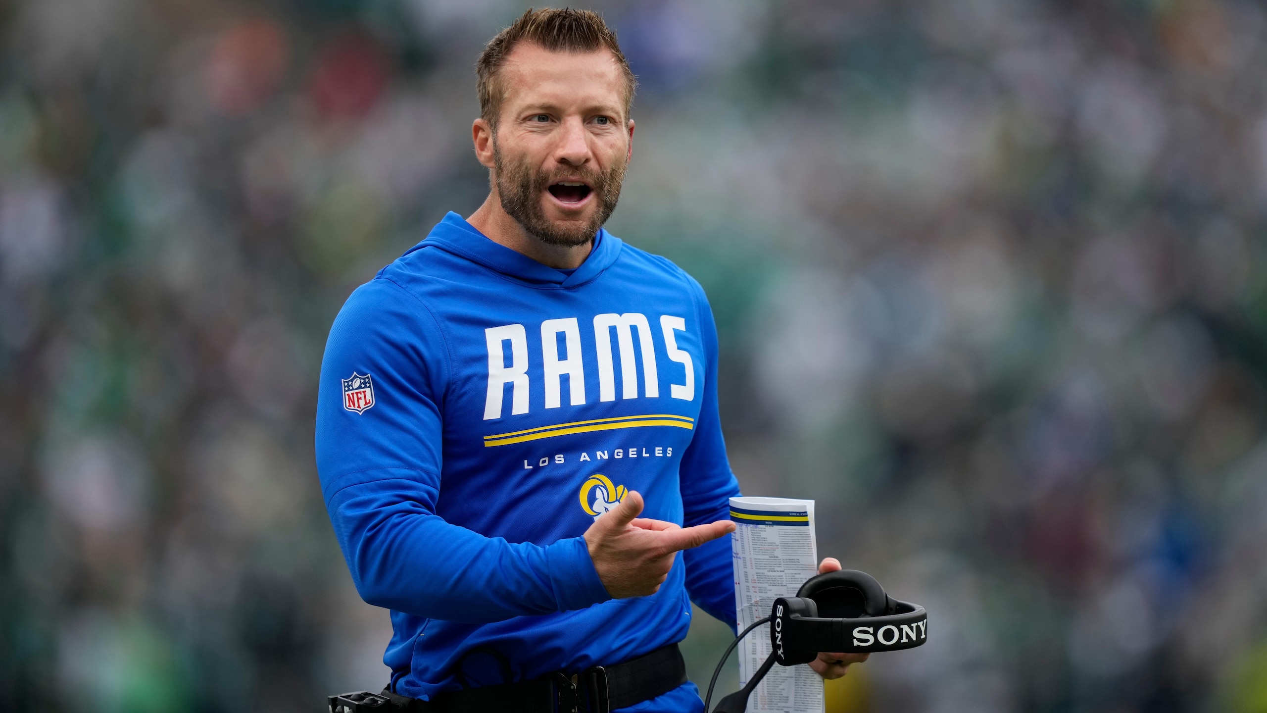 Rams Eagles Football