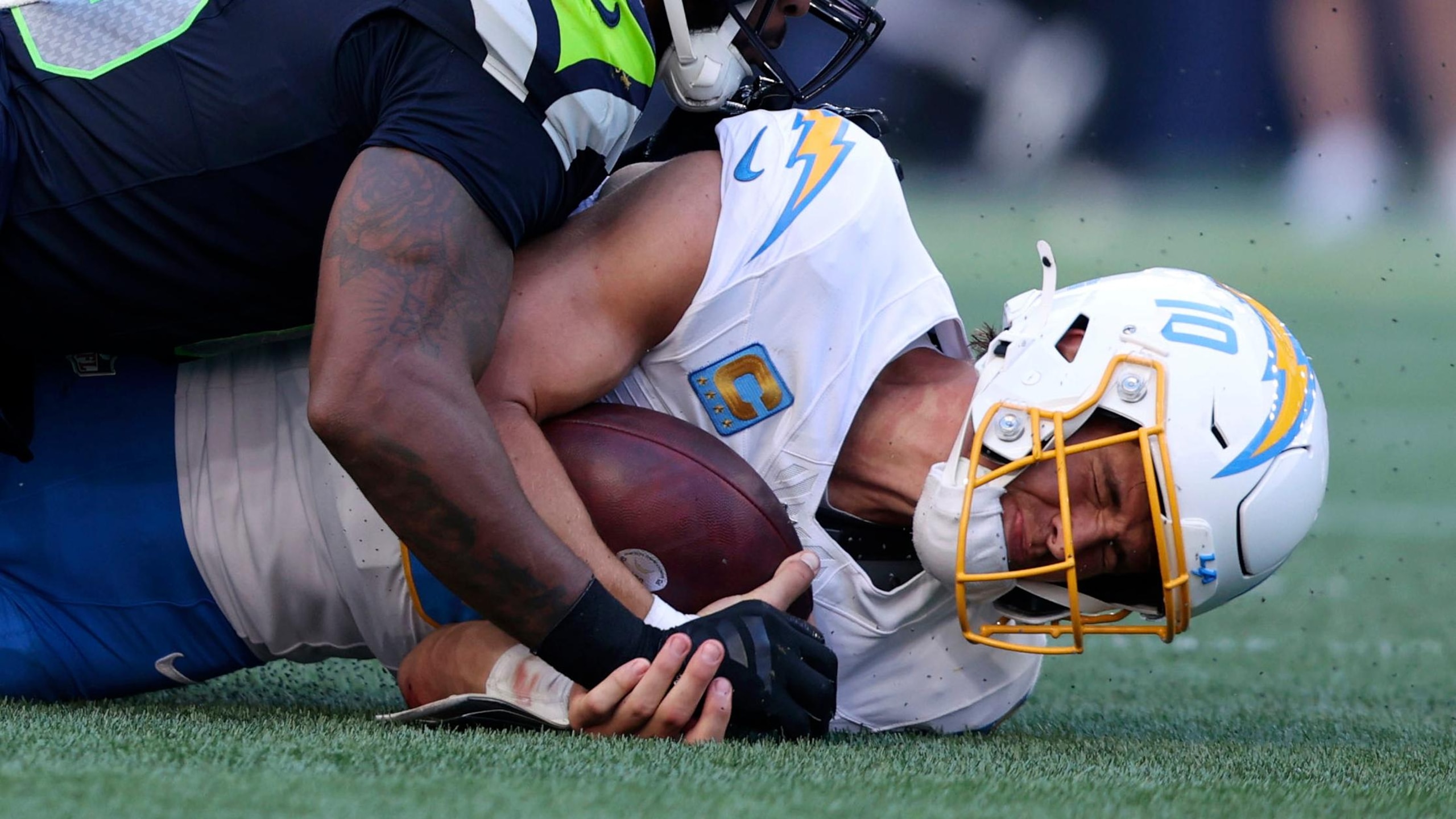 Chargers Seahawks Football