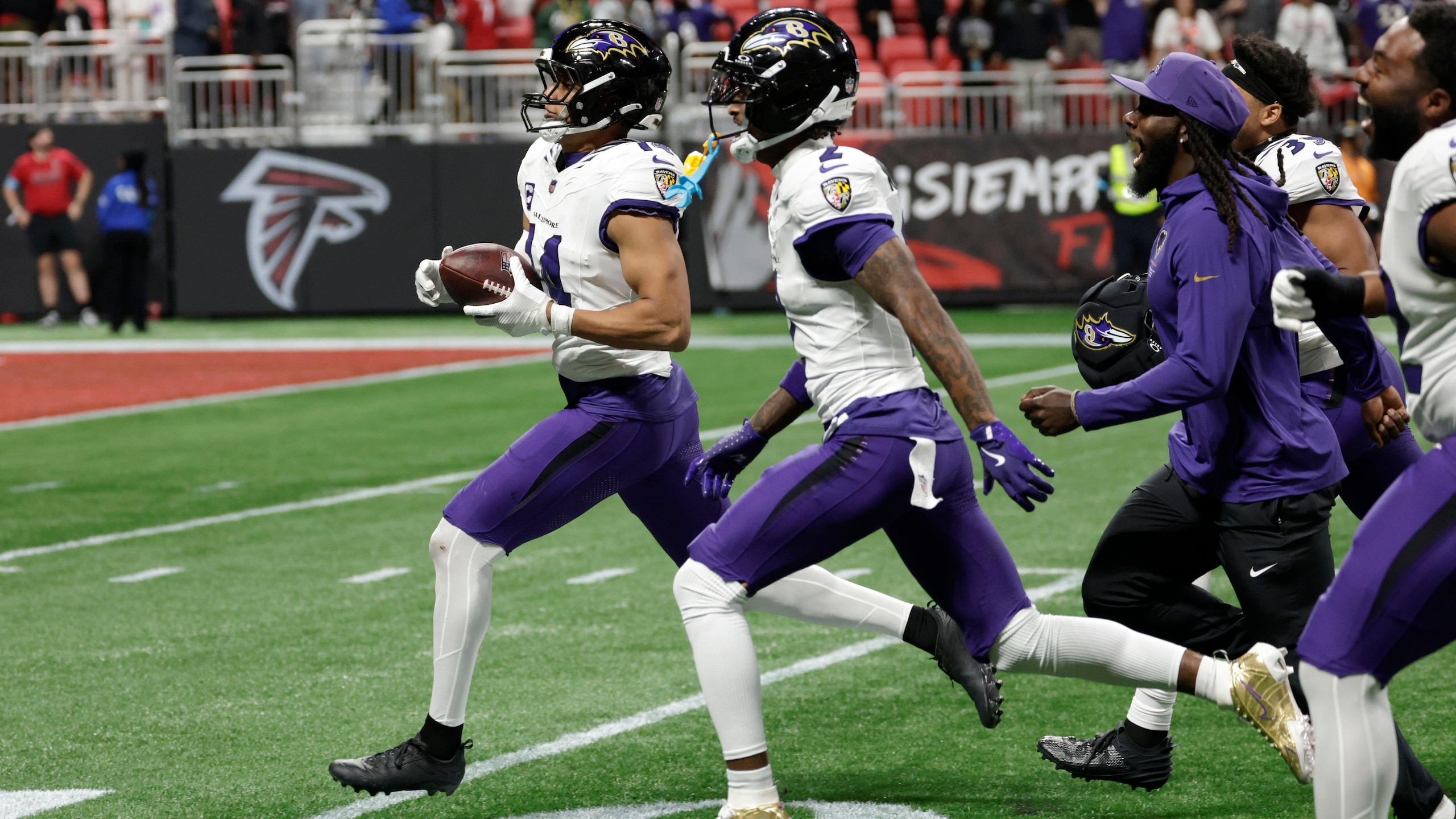 Ravens Falcons Football