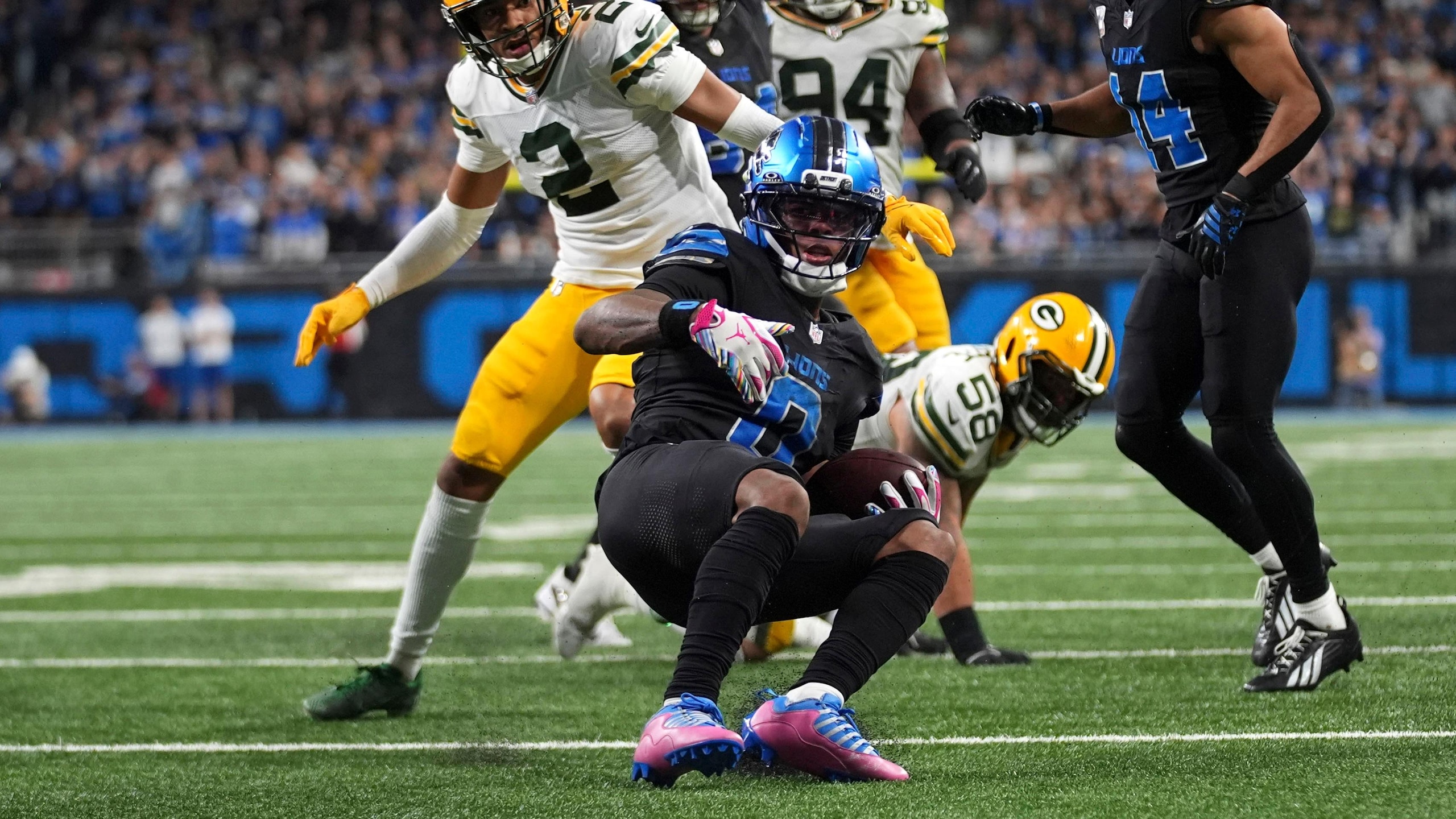 Packers Lions Football
