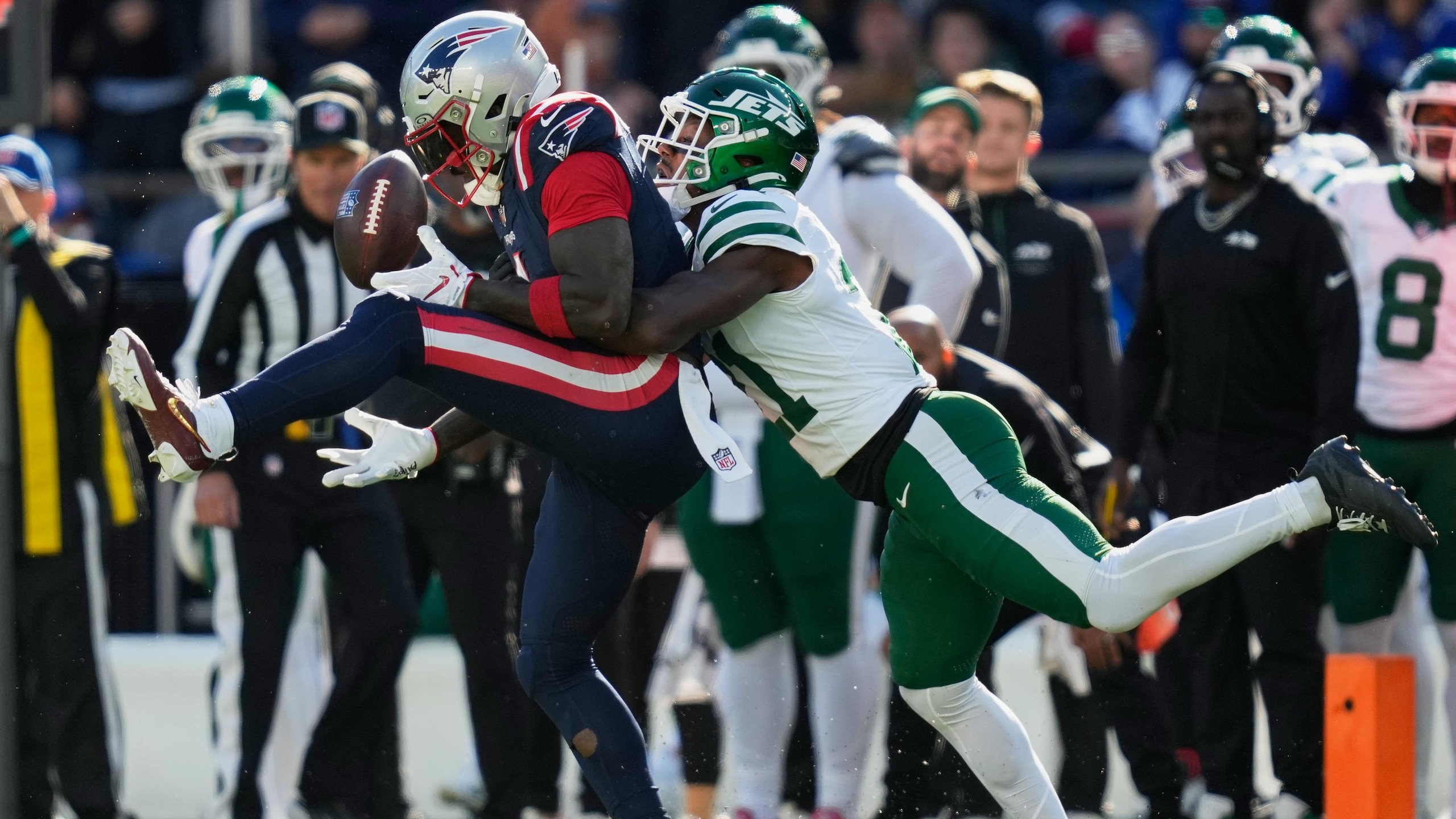 Jets Patriots Football