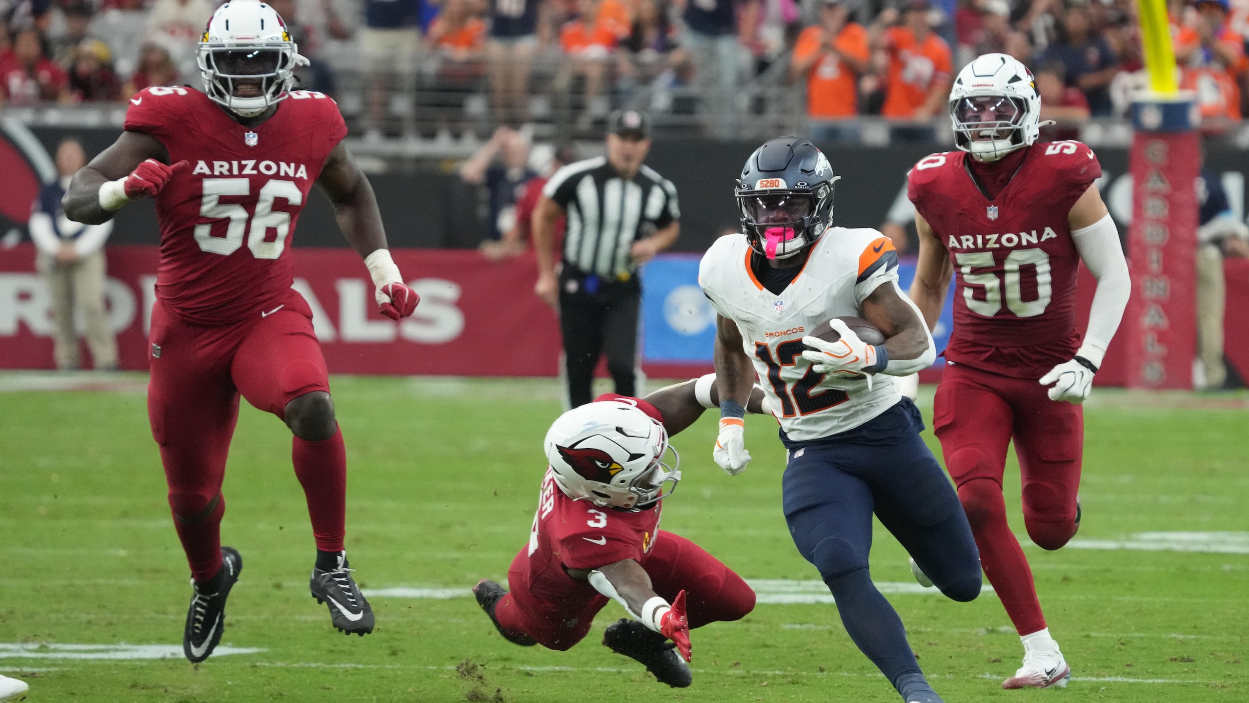 Broncos Cardinals Football