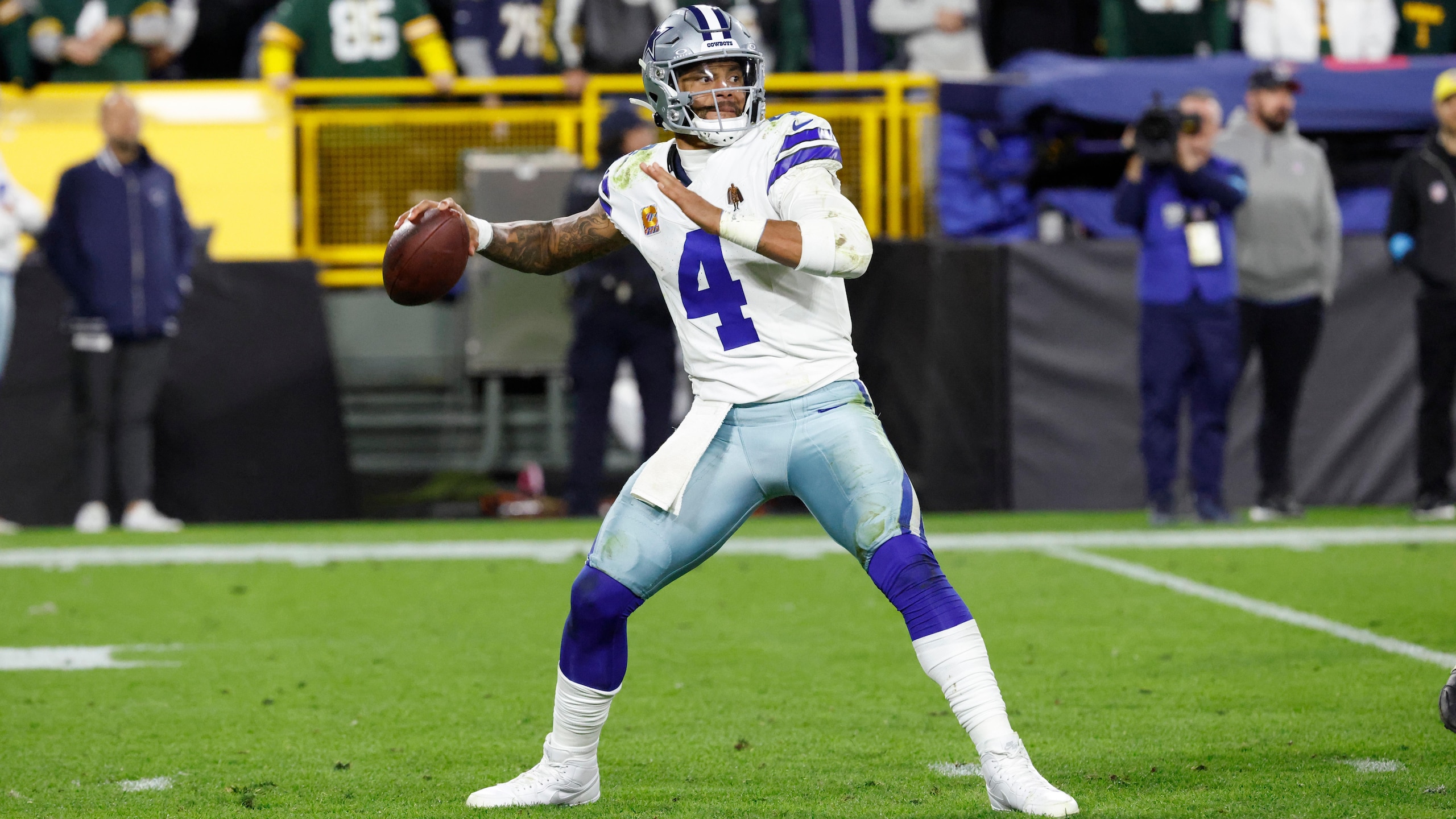 Cowboys Packers Football