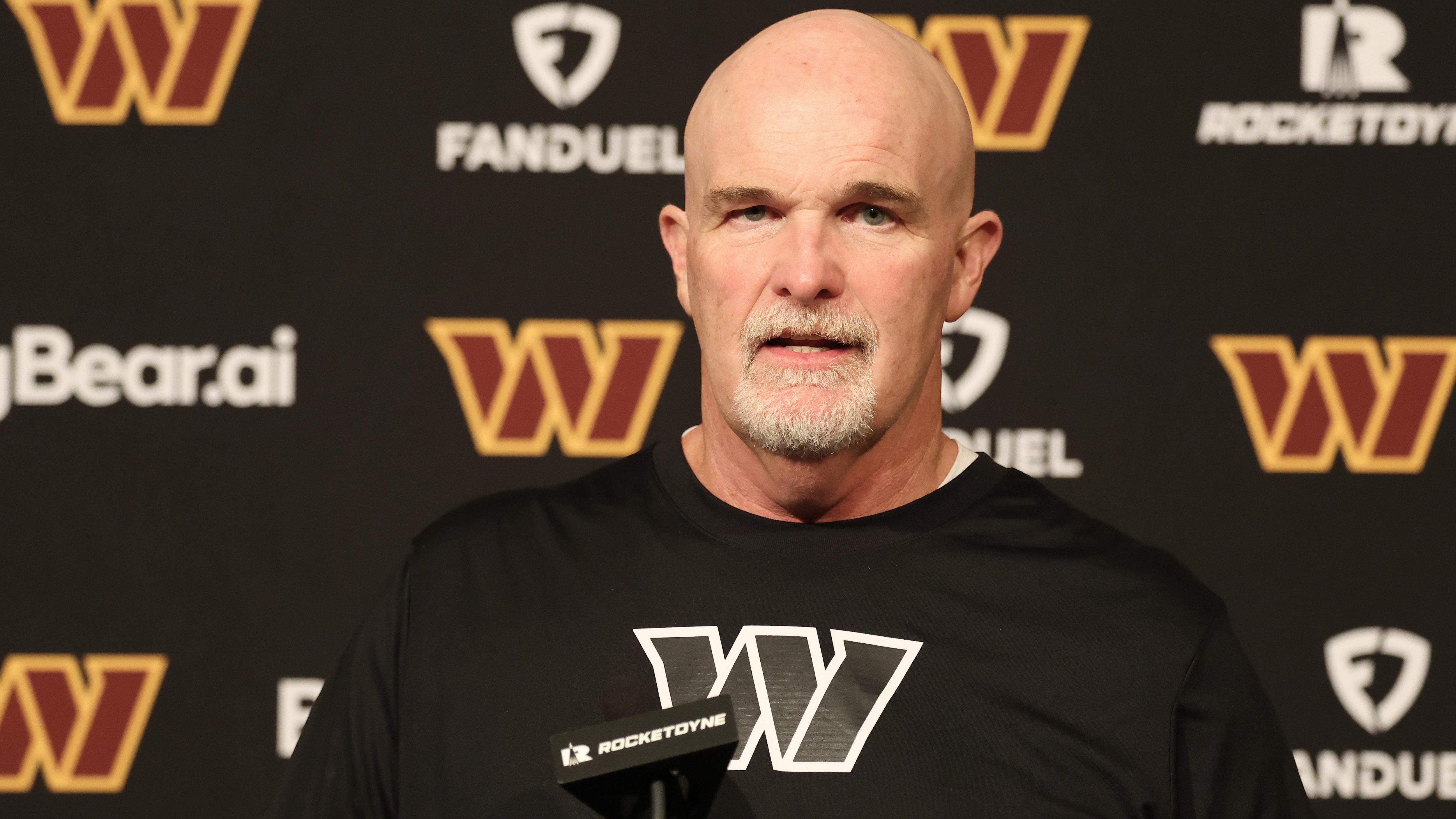 Dan Quinn Explains 4th Down Confusion After Viral Video During Commanders' Loss to 49ers