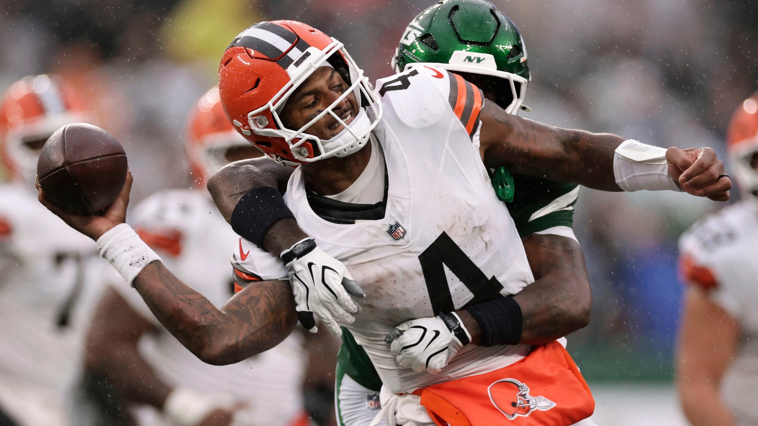 APTOPIX Browns Jets Football