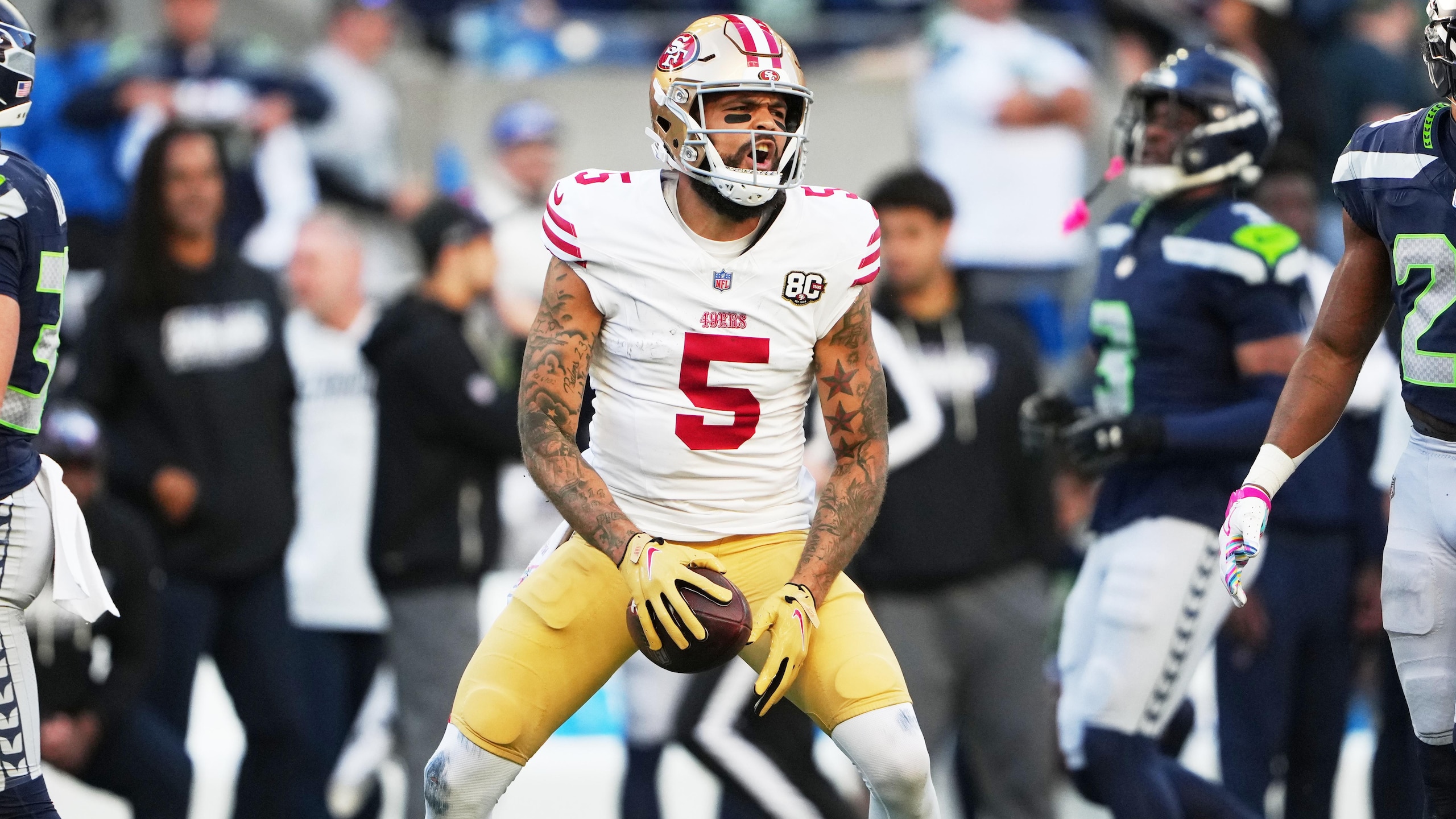 49ers Seahawks Football