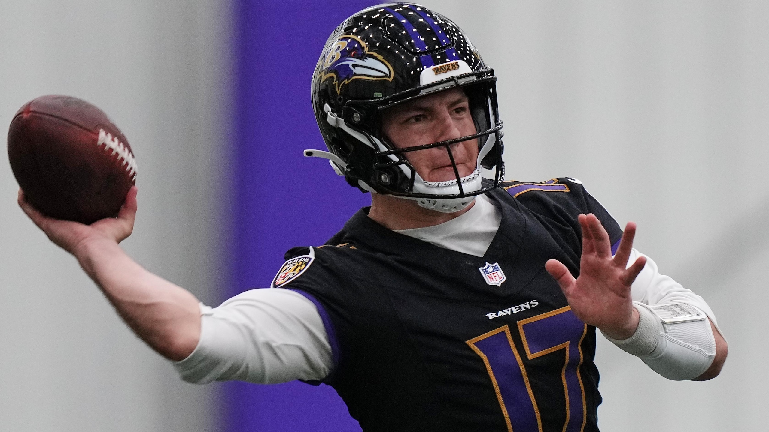 Ravens Pavia Waived Football