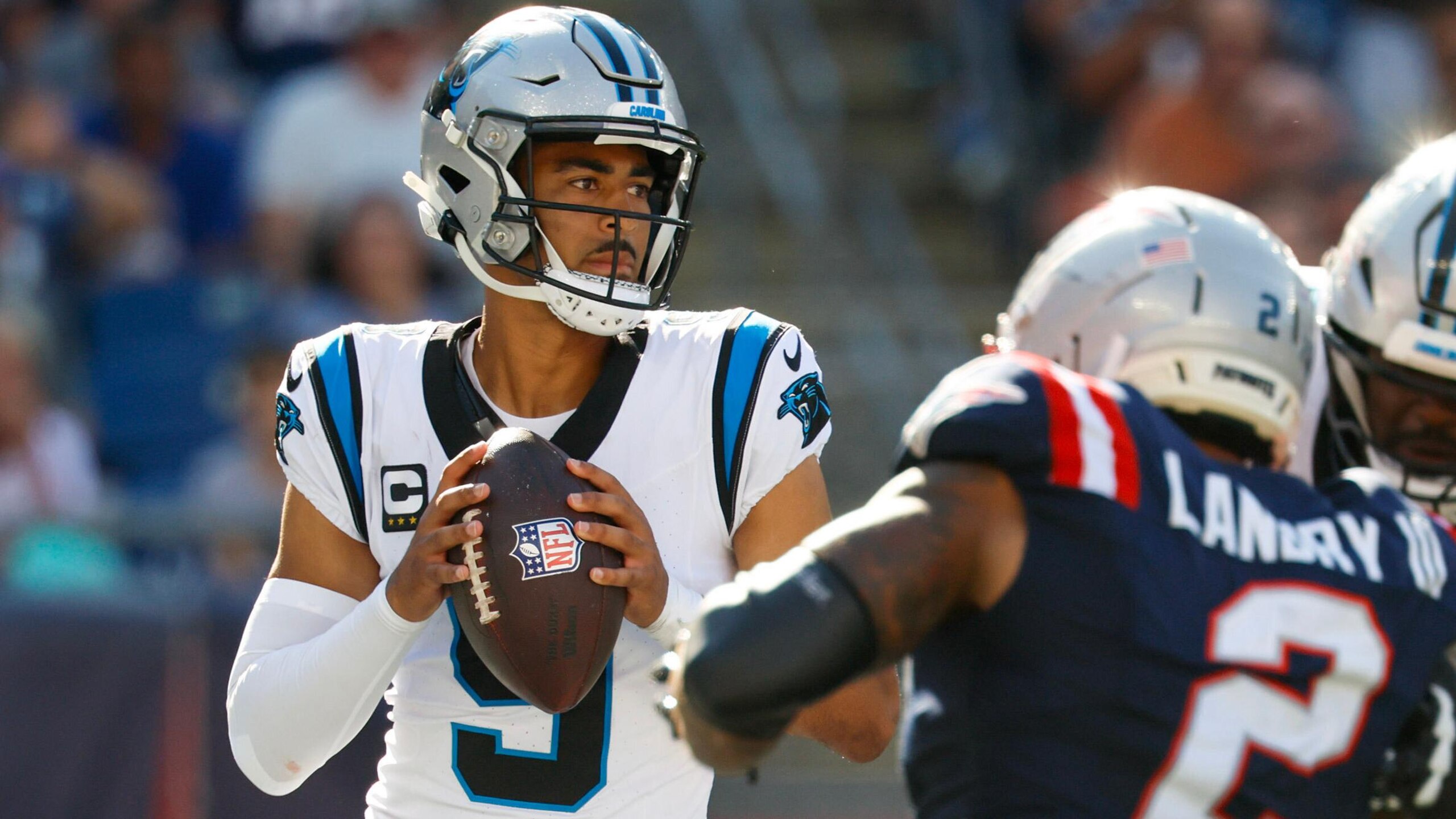 Panthers Patriots Football