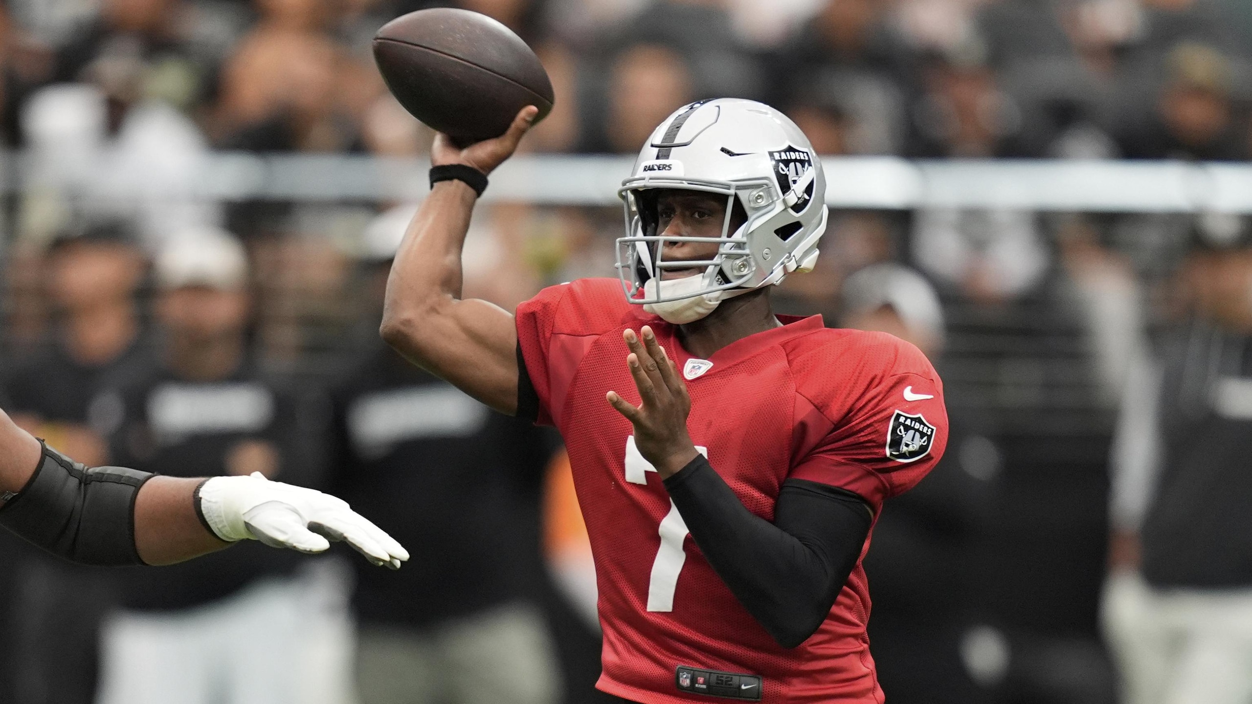Raiders Camp Football