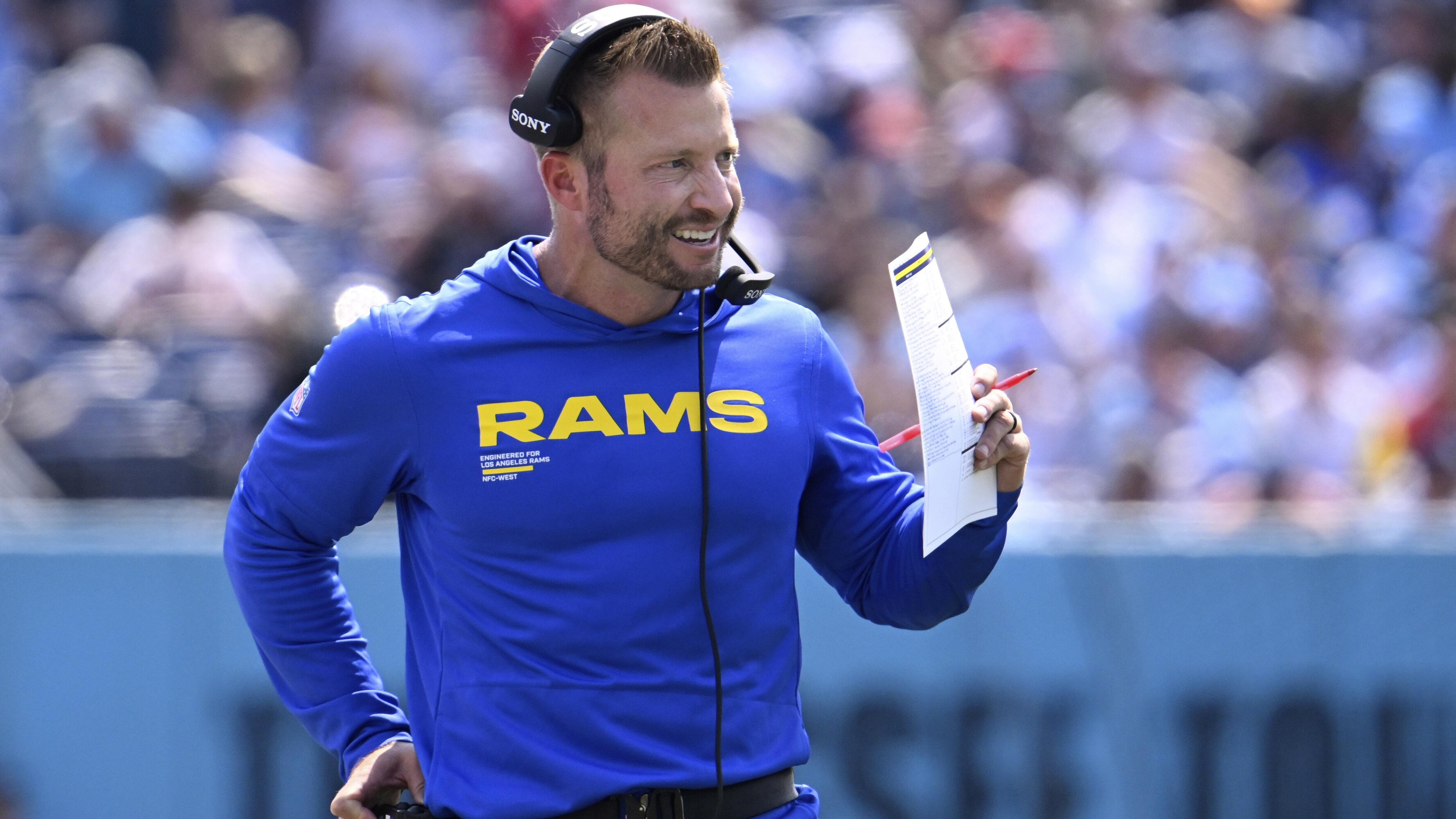 Rams Rookie Dresses as Sean McVay, Does Impression of HC in Hilarious ...